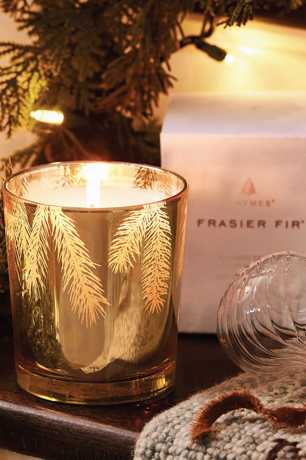 Thymes Frasier Fir 13oz Poured Gilded