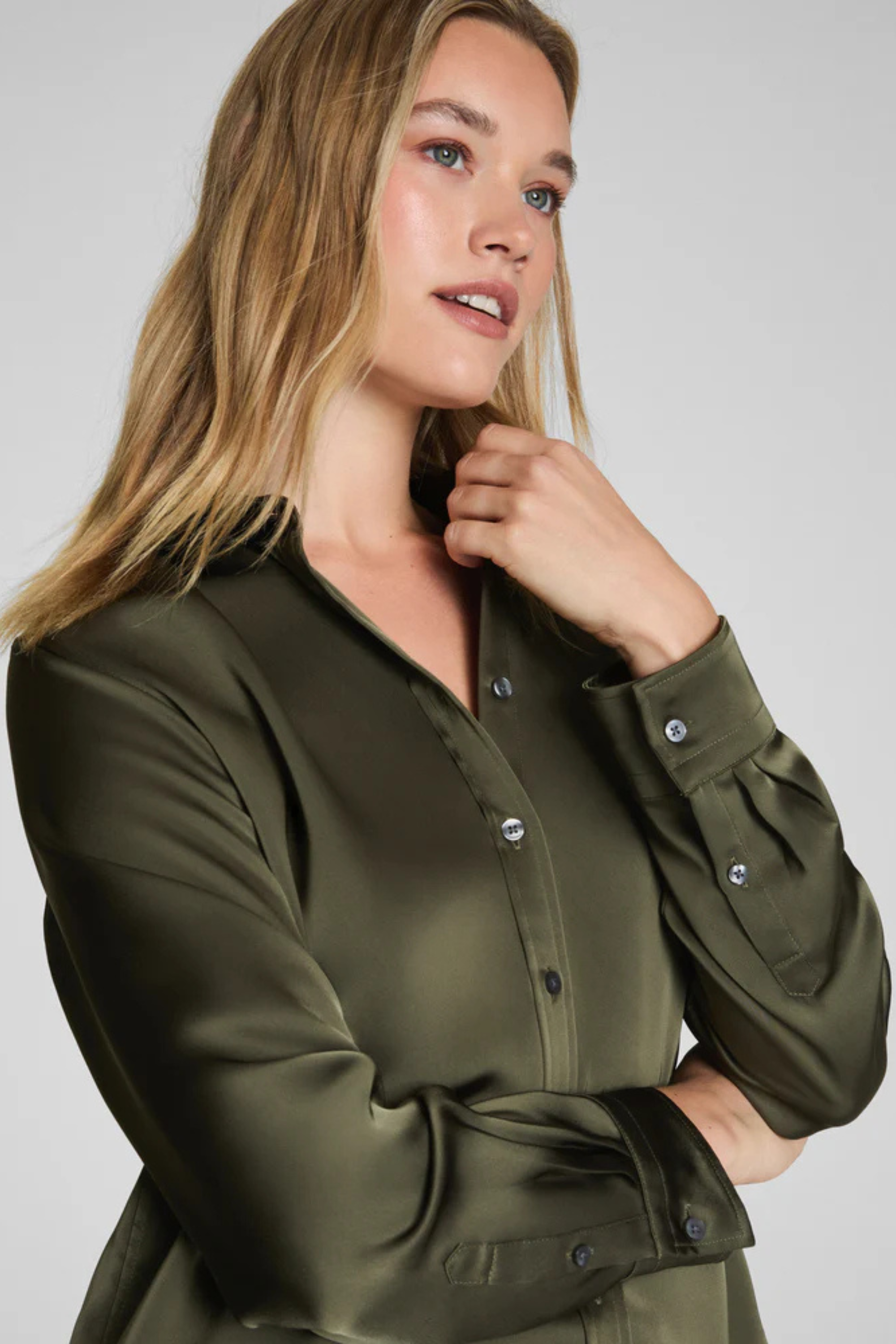 Spanx Better Than Silk Buttondown