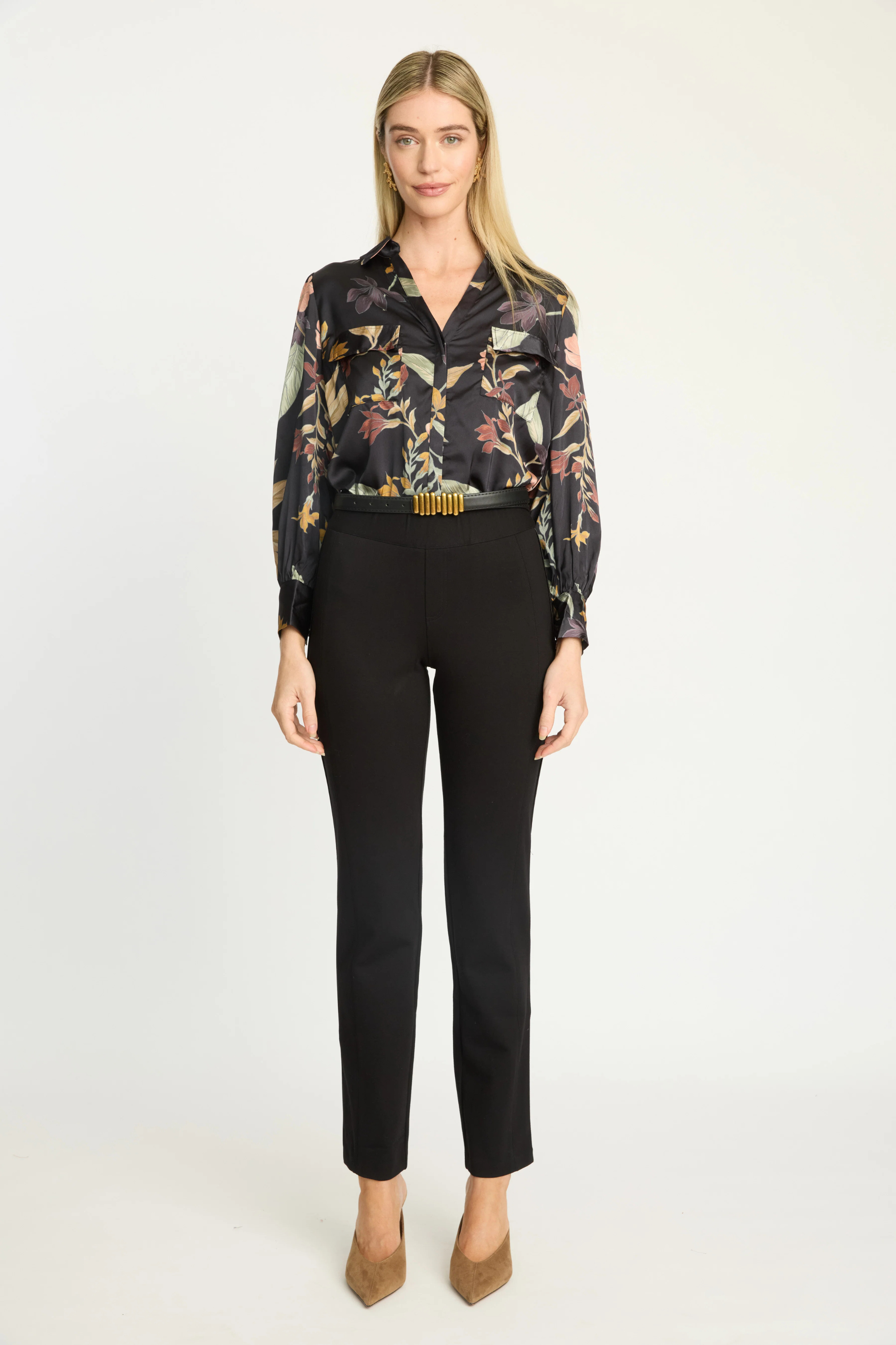 Caballero Dune Top in Sundown Floral