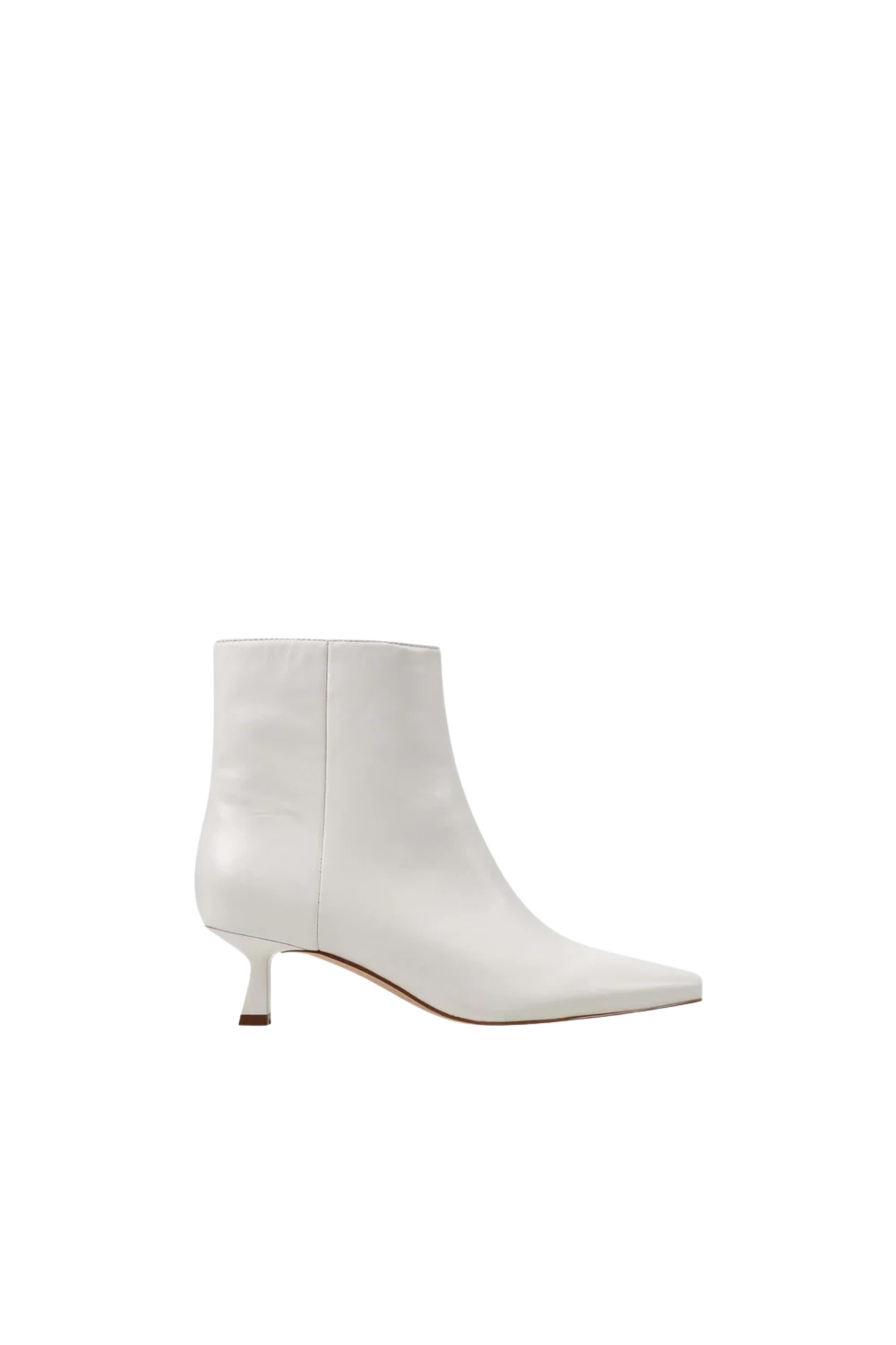 Marc Fisher Kolton Kitten Bootie Ivory