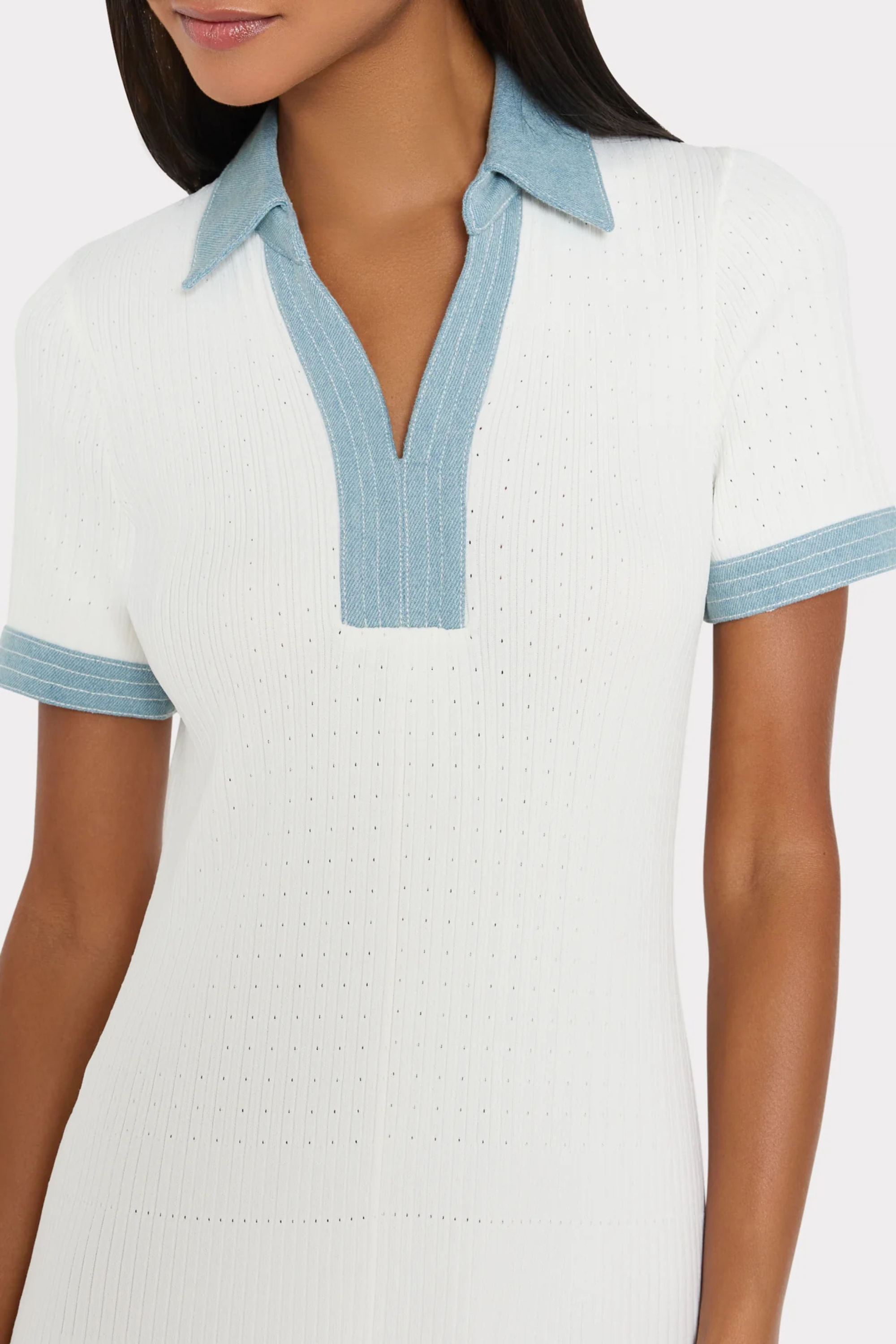 Milly Maris Knit Midi Dress