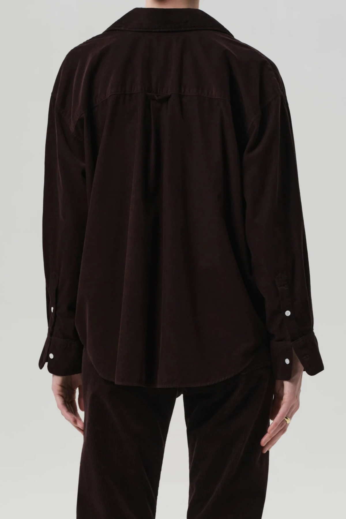 Citizens of Humanity Kayla Shirt in Barrister Corduroy