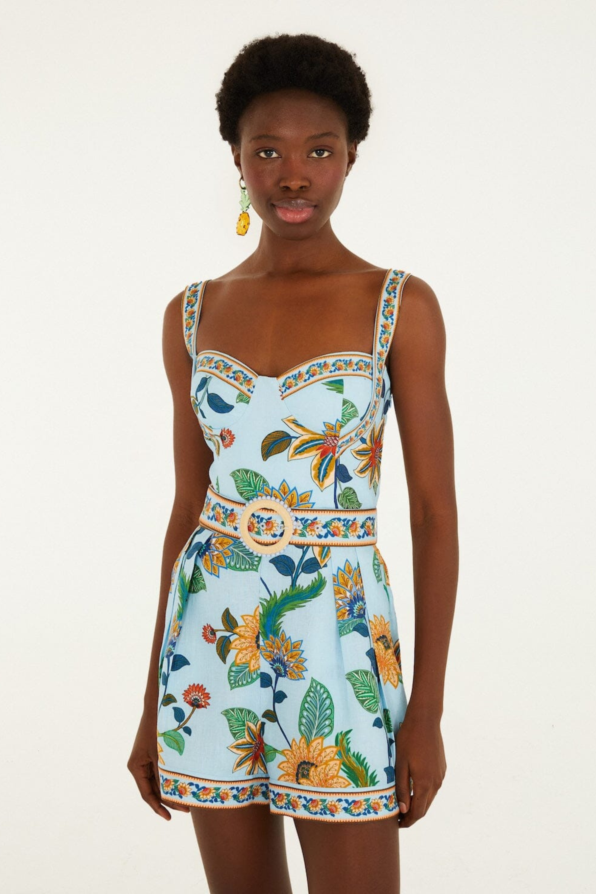 Farm Rio Floral Delhi Romper