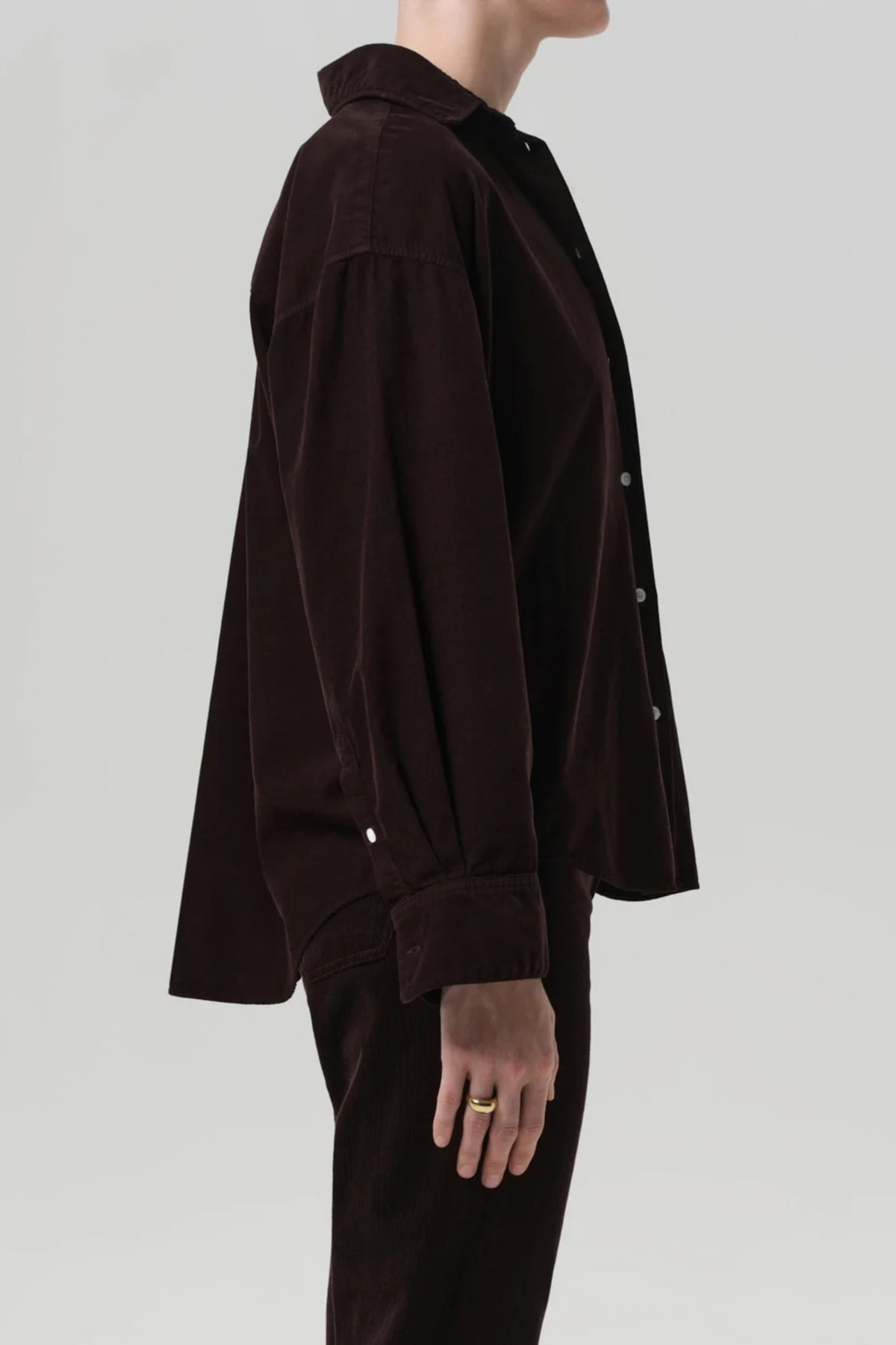 Citizens of Humanity Kayla Shirt in Barrister Corduroy