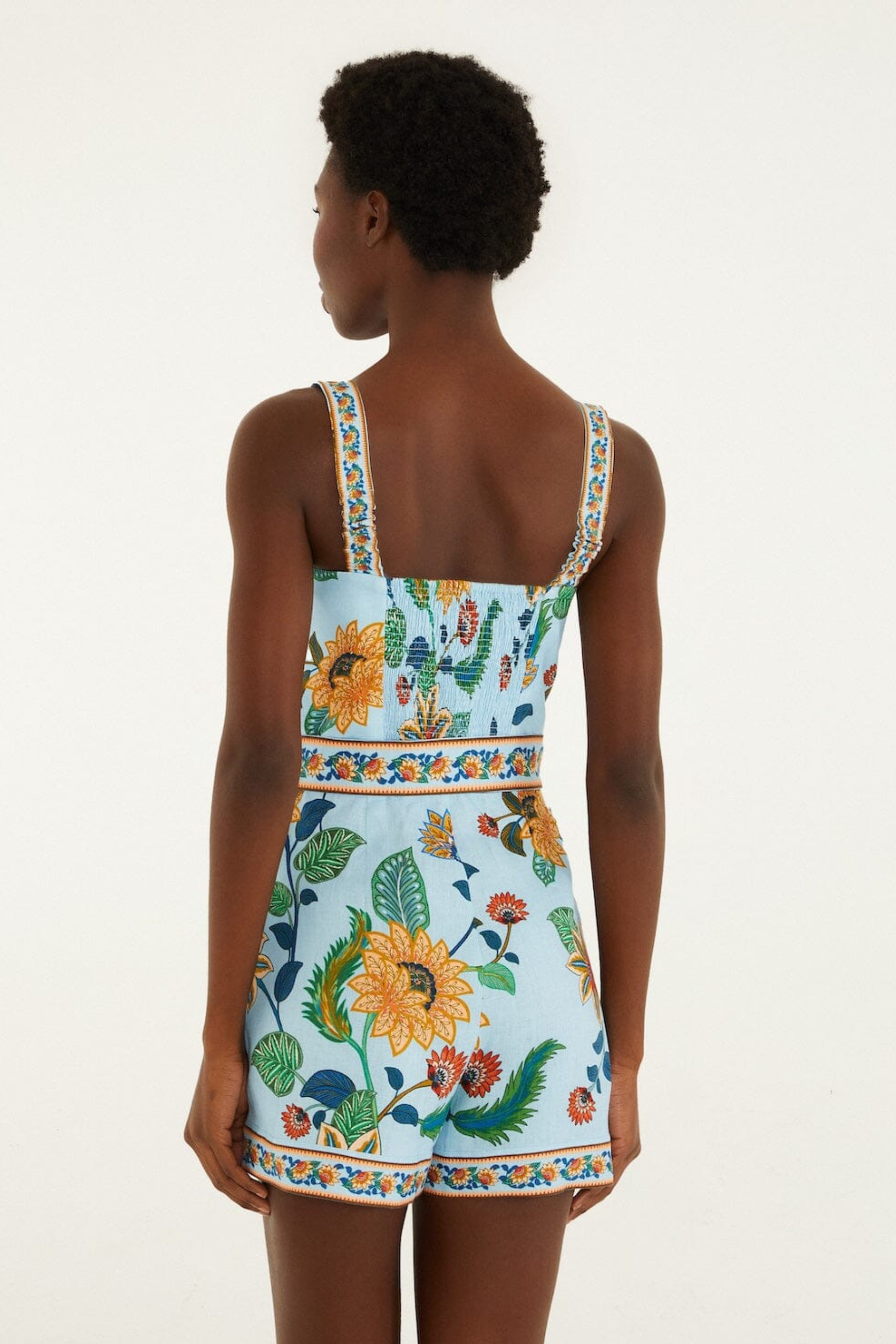 Farm Rio Floral Delhi Romper