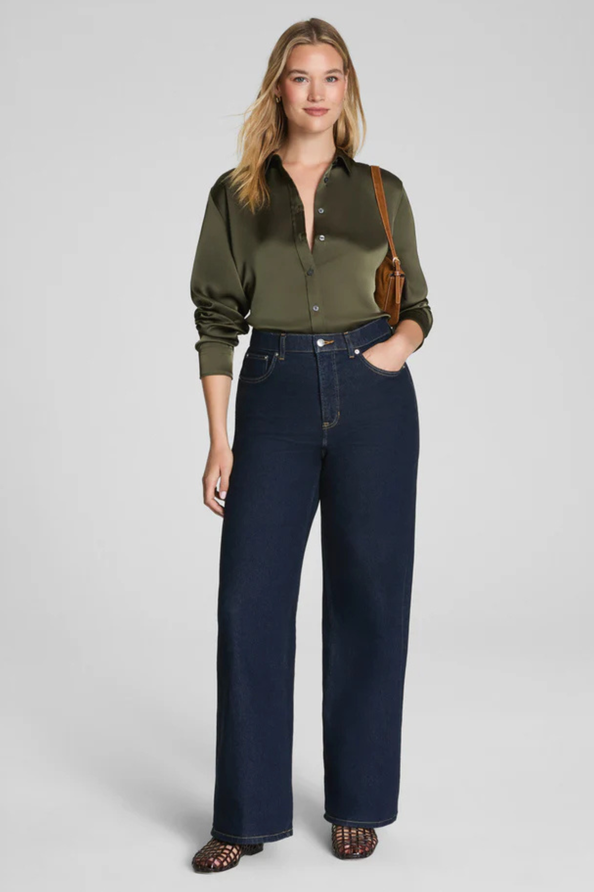 Spanx Better Than Silk Buttondown