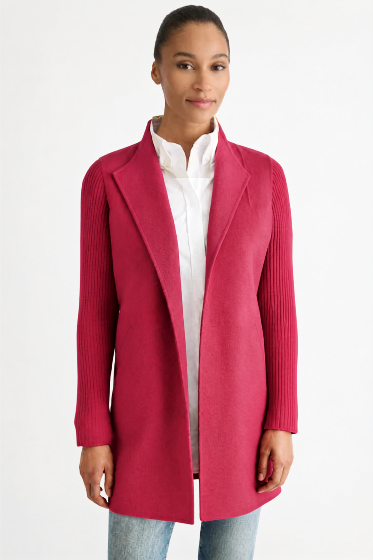 Kinross Rib Sleeve Coat