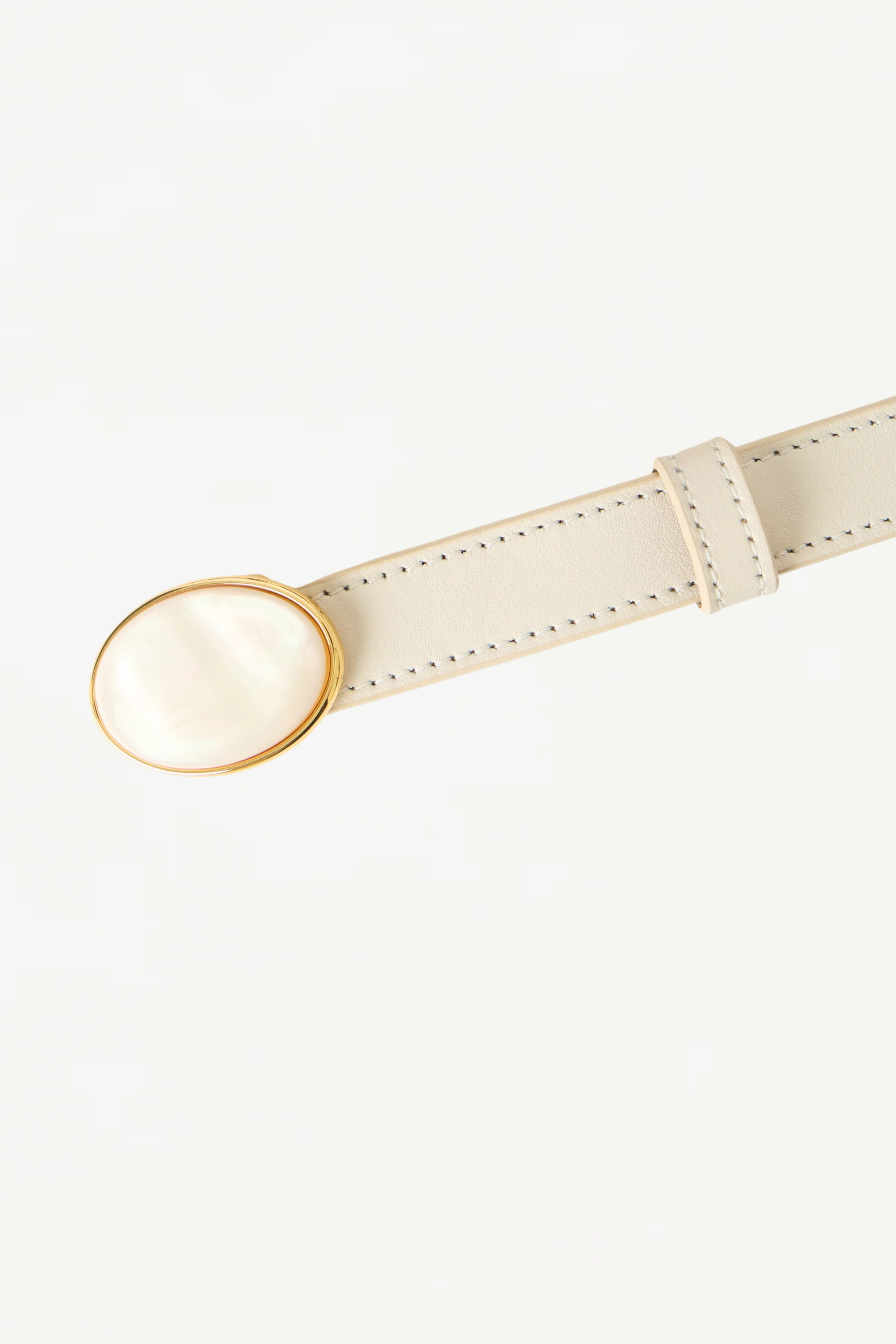 B-low the Belt Kimani in Gesso/Pearl