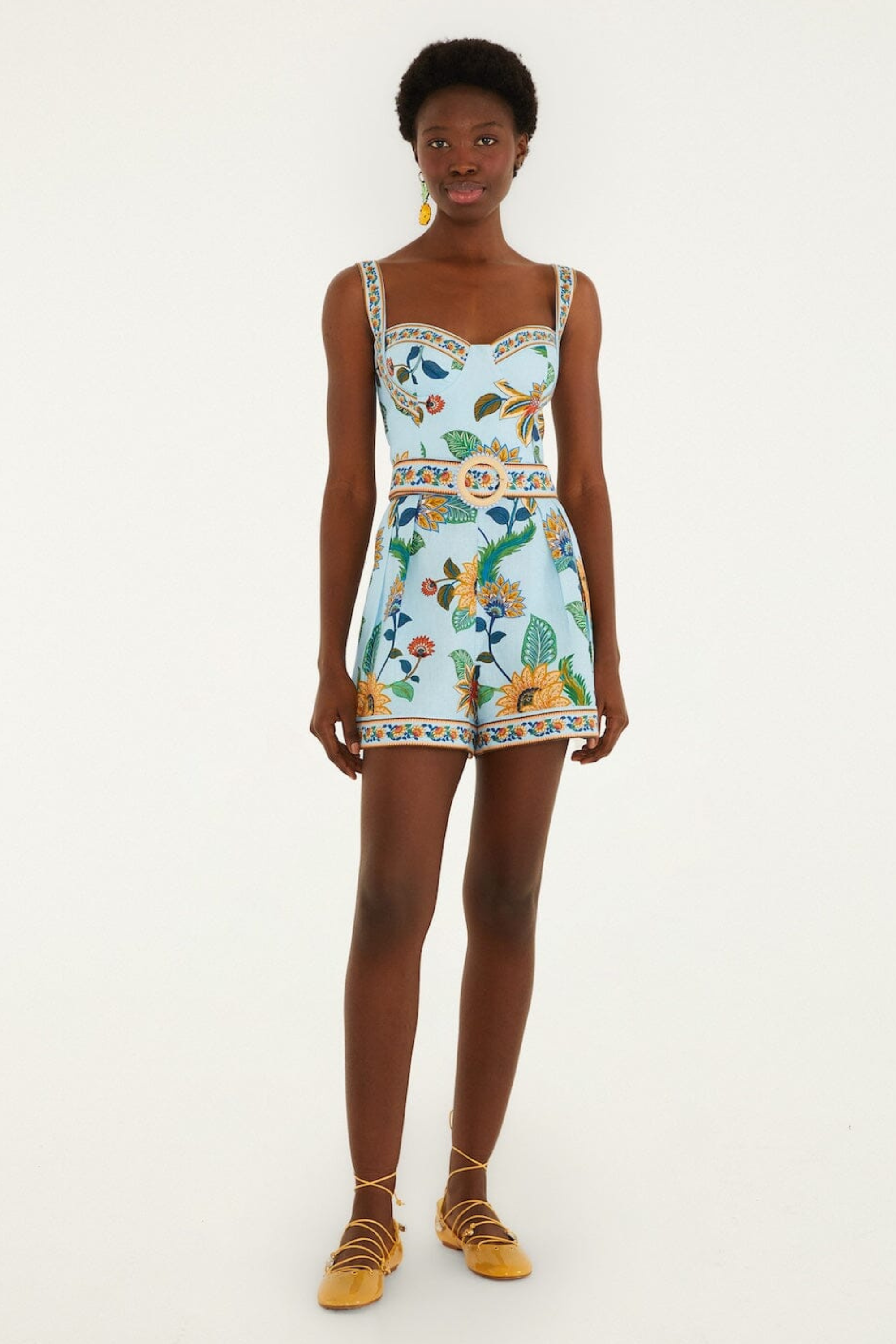 Farm Rio Floral Delhi Romper