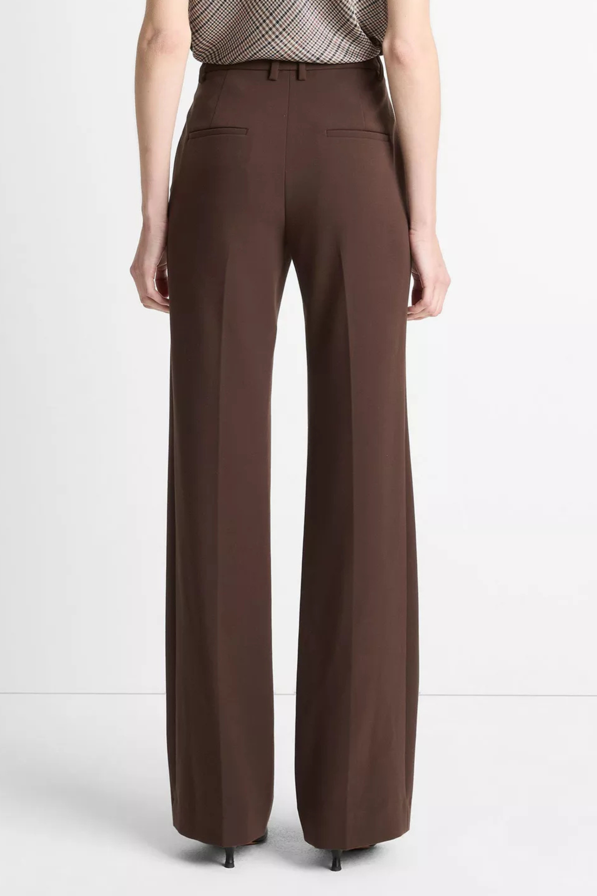 Vince Mid Rise Tailored Flare Pant