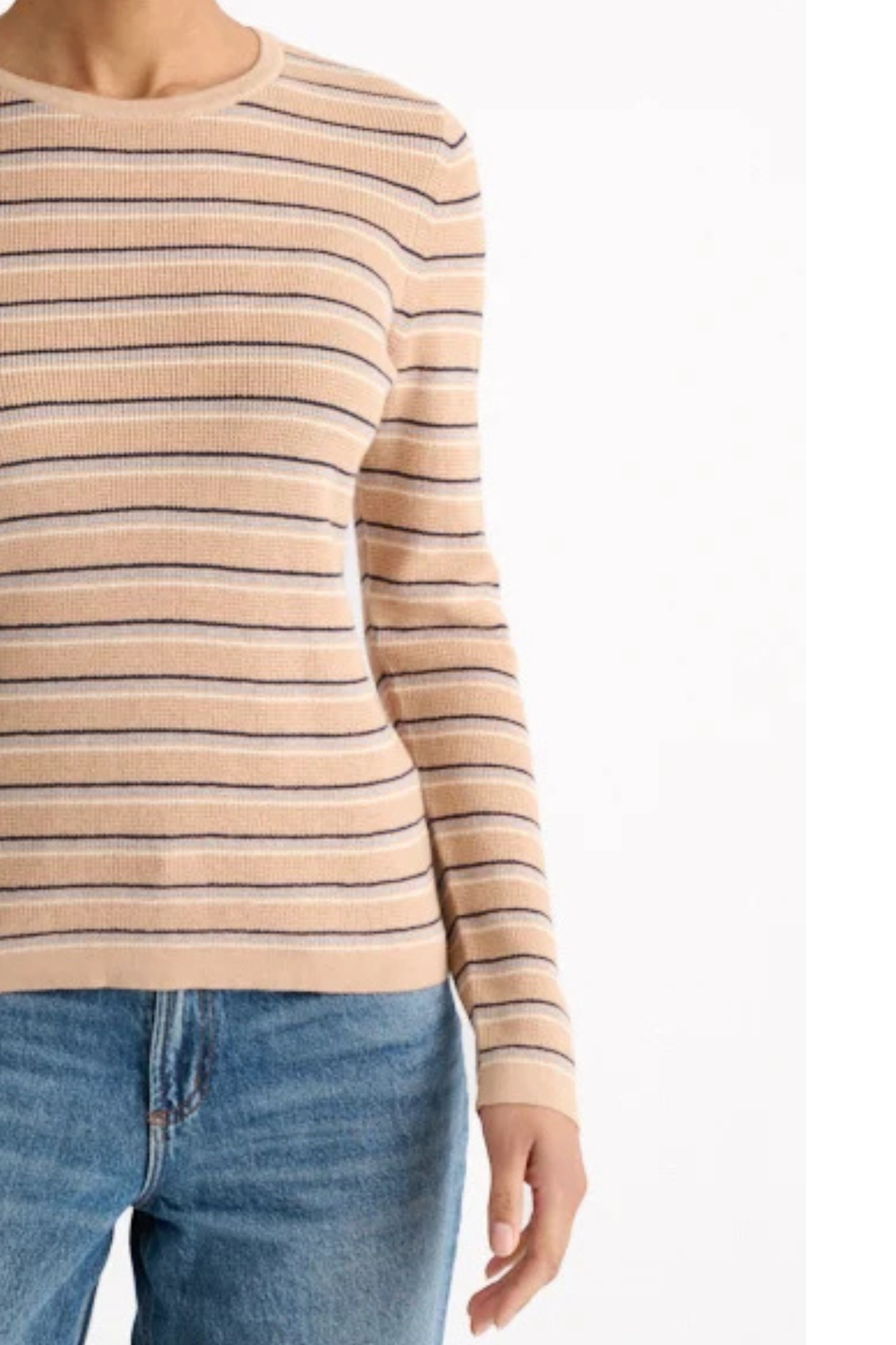 Kinross Thermal Stripe Crew