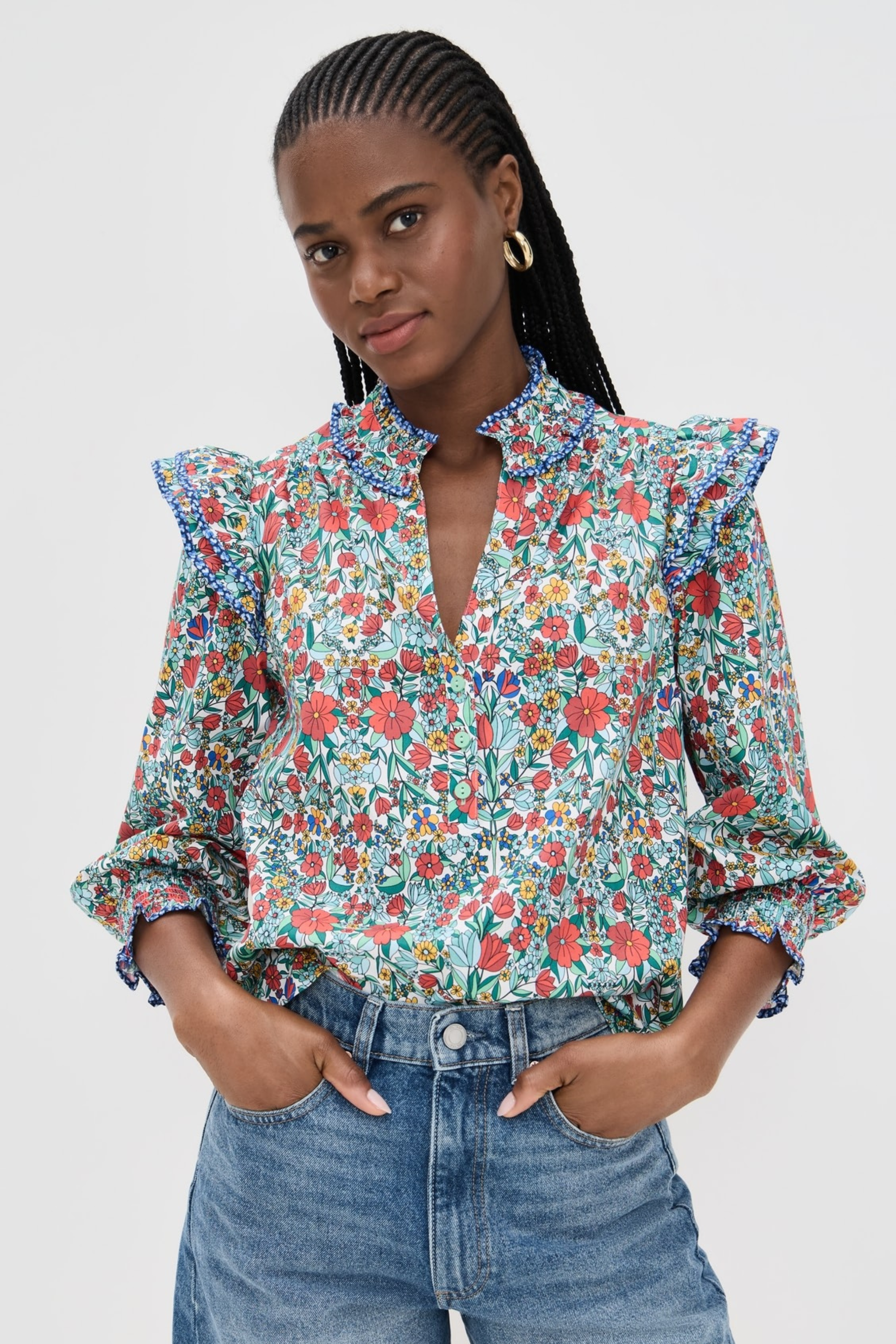Shoshanna Bevil Top