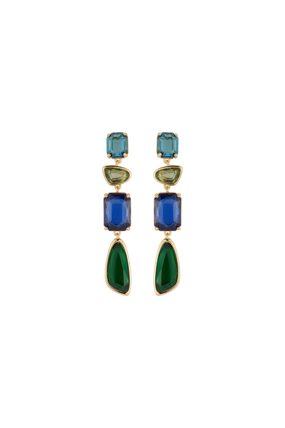 Mignonne Gavigan Cala Earrings, Blues