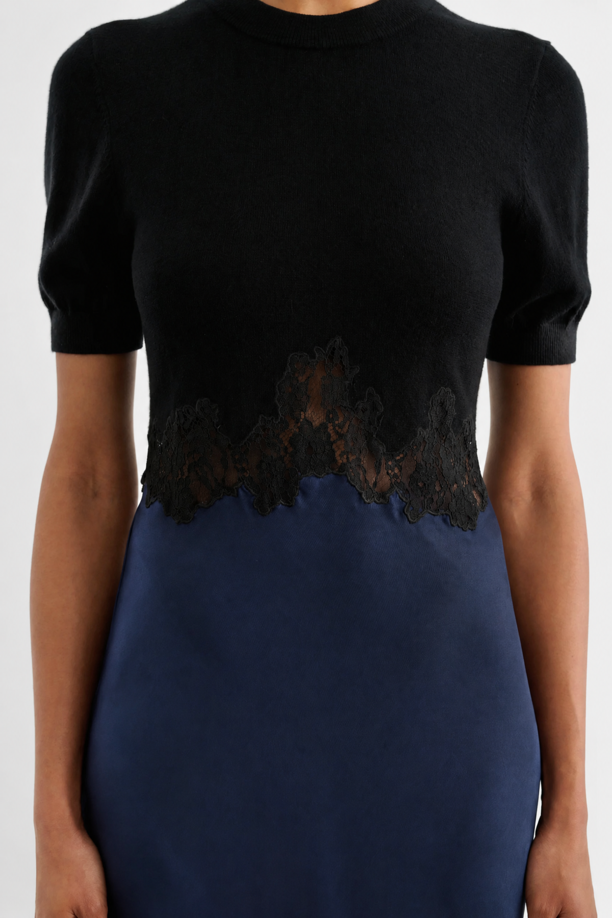 Toccin Kaya Combo Midi Dress