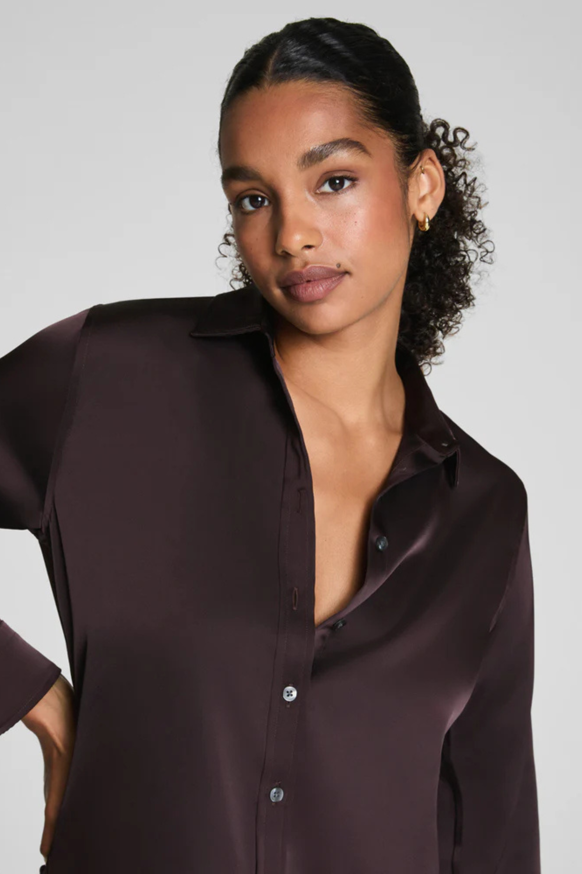 Spanx Better Than Silk Buttondown