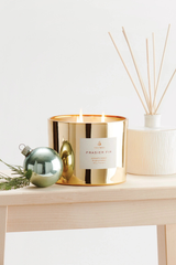 Thymes Frasier Fir 3-wick Gold