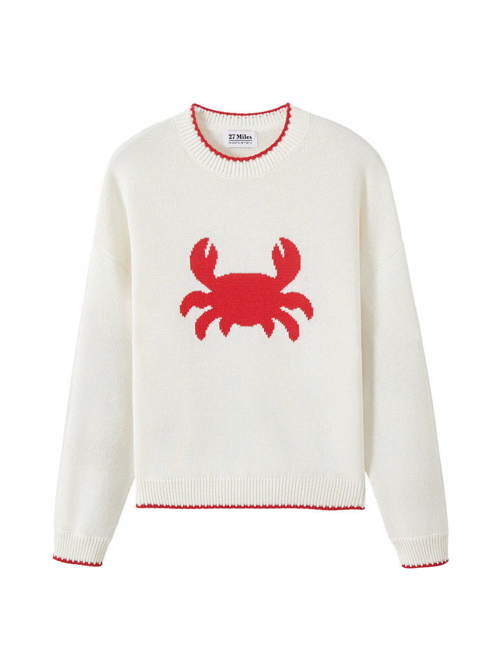 27 Miles James Crab Sweater