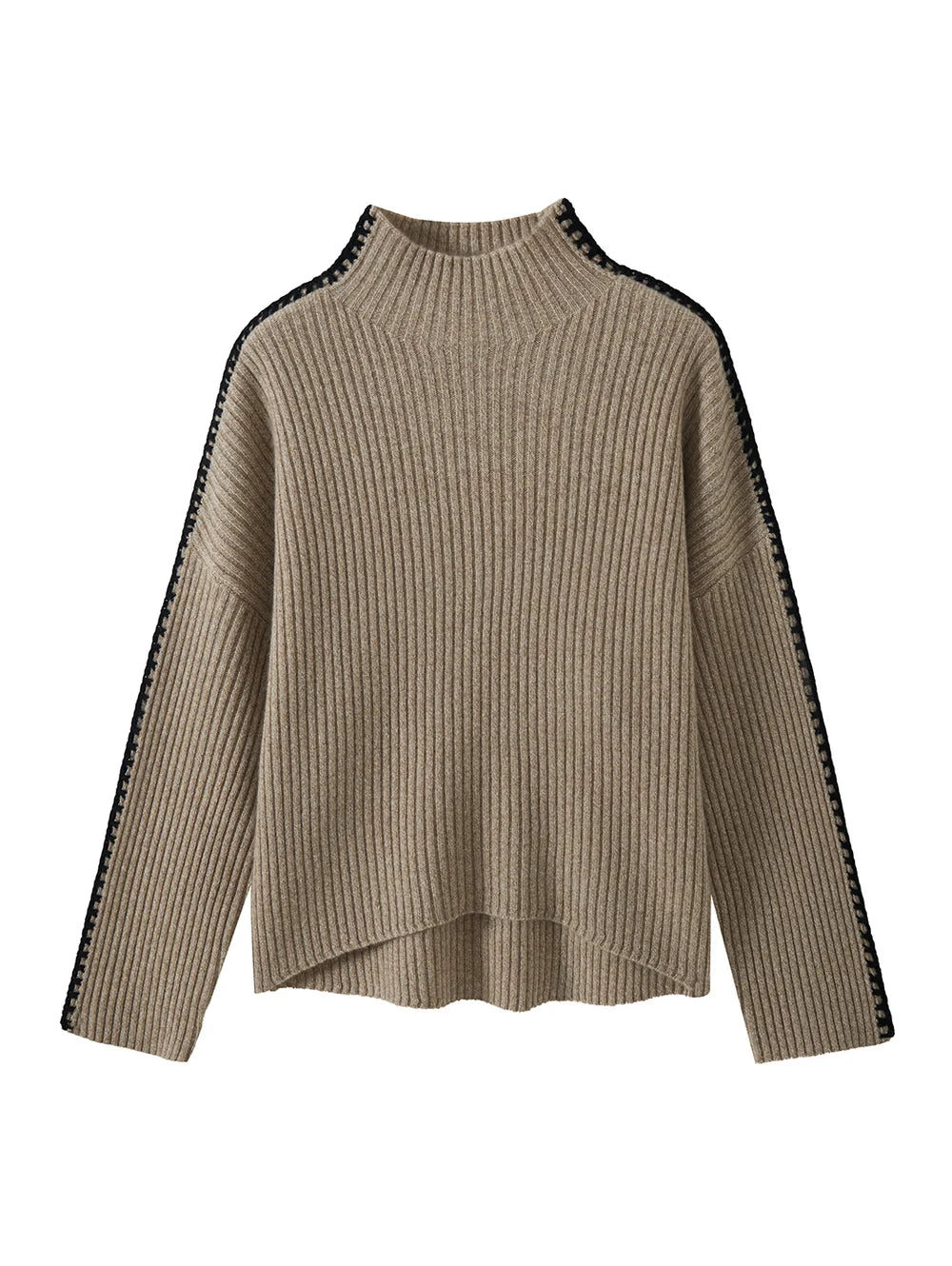 27 Miles Mochi Mockneck Whip Stitch