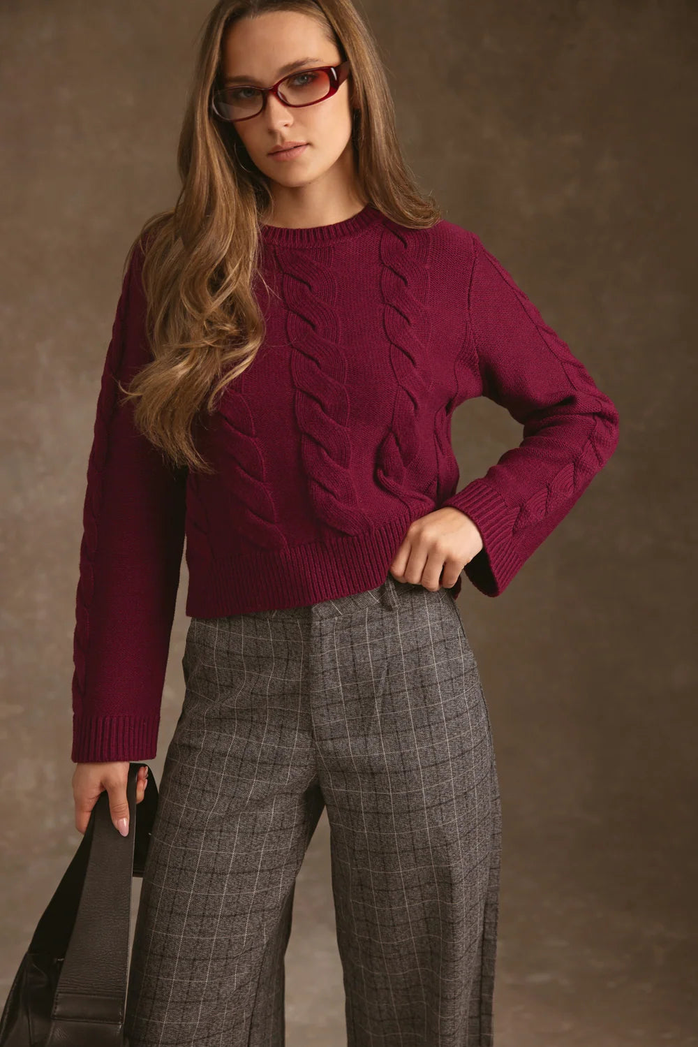 27 Miles Merrit Cable Crew Pullover
