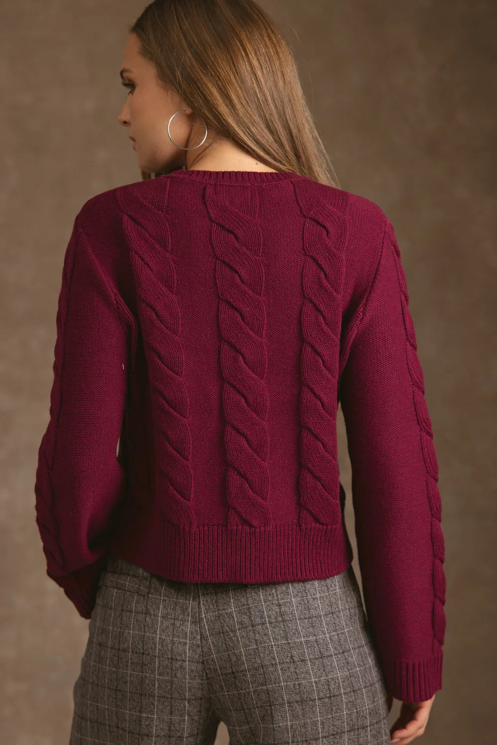 27 Miles Merrit Cable Crew Pullover
