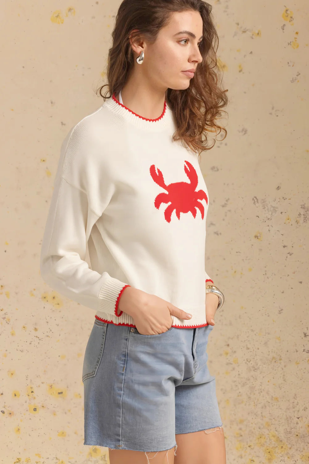 27 Miles James Crab Sweater