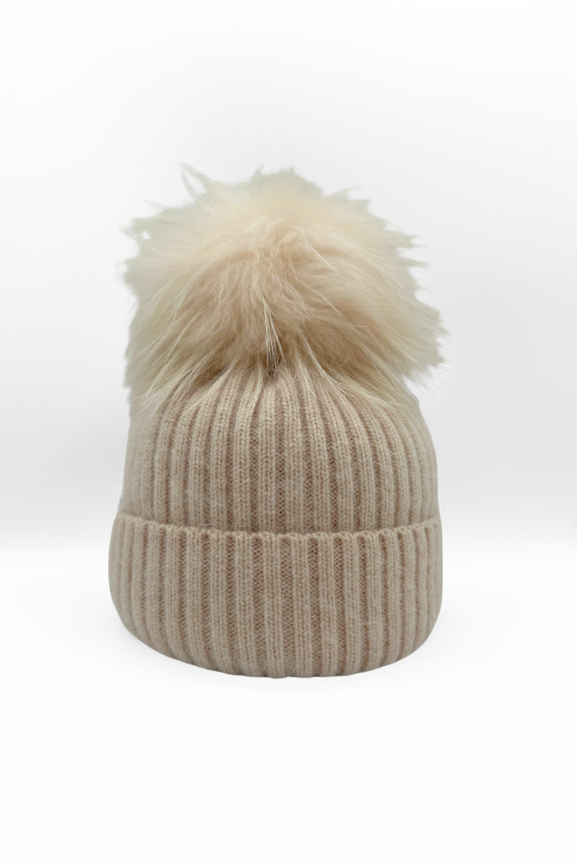 Linda Richards Knit PomPom Hat