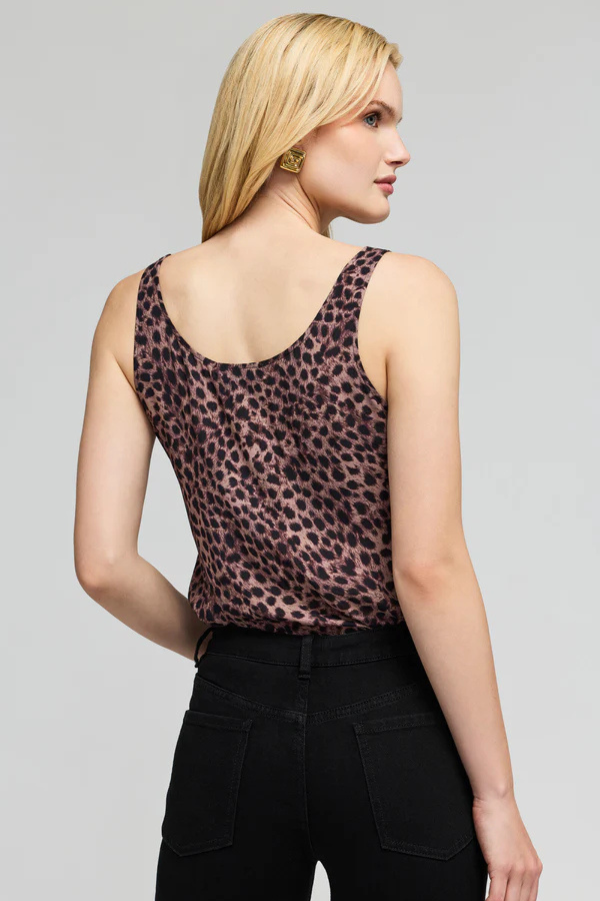 Generation Love Irene Leopard Tank Blouse