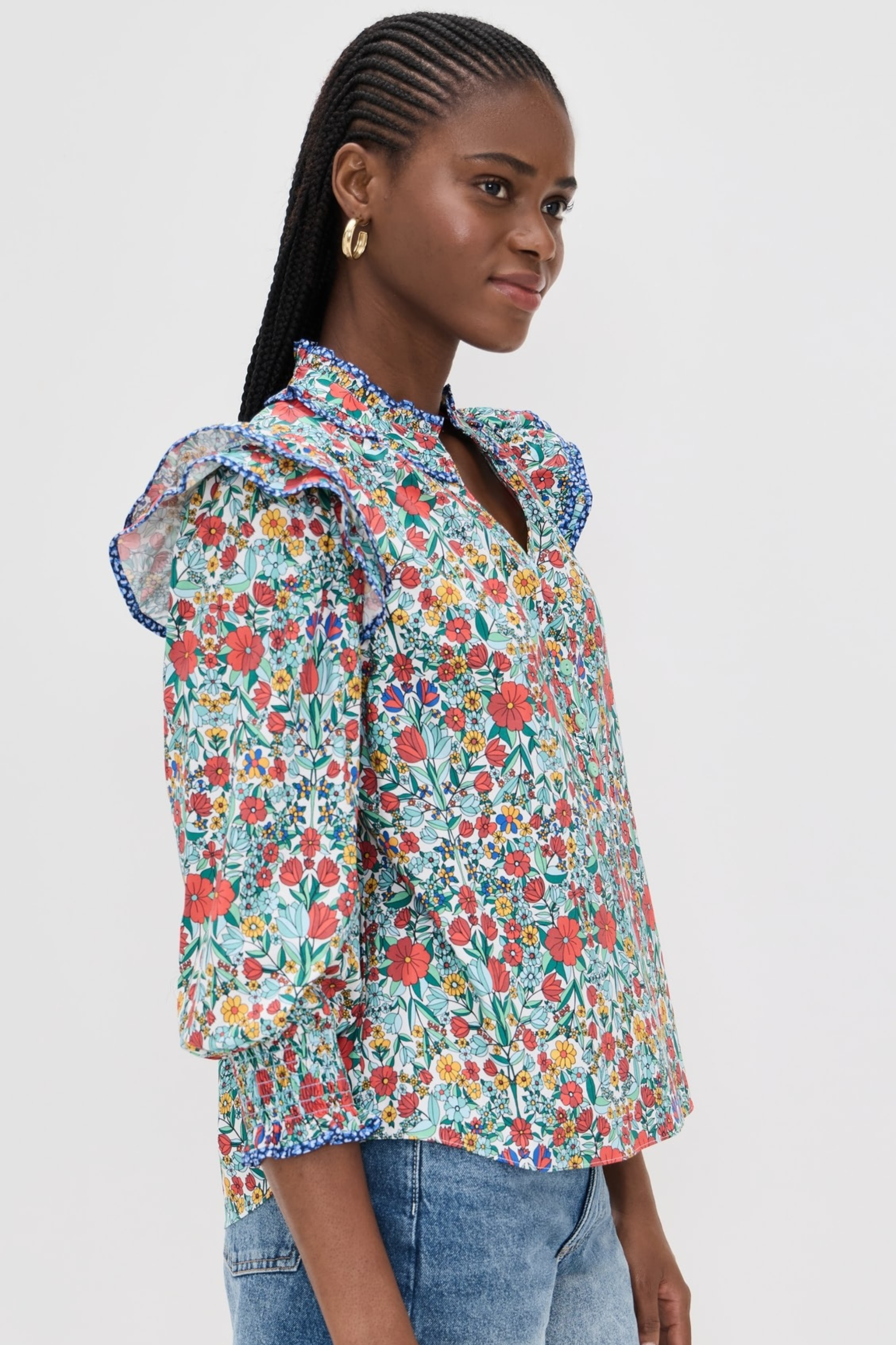 Shoshanna Bevil Top
