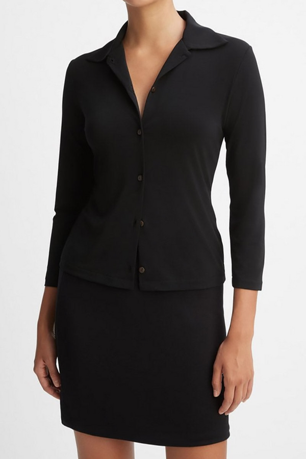 Vince 3/4 Button Up