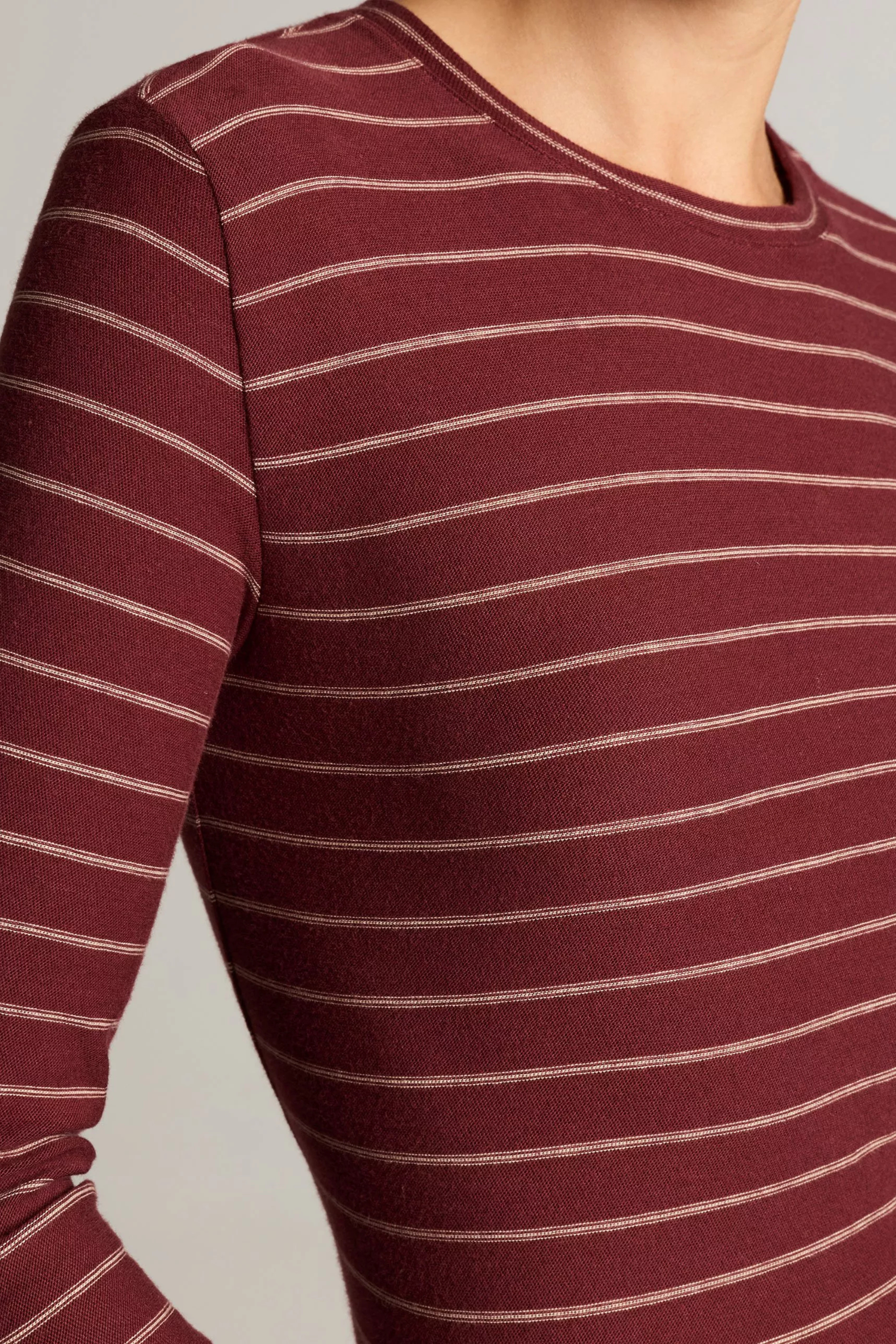 Vince Stripe L/S Crew