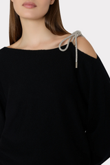 Milly Ida Crystal Sweater