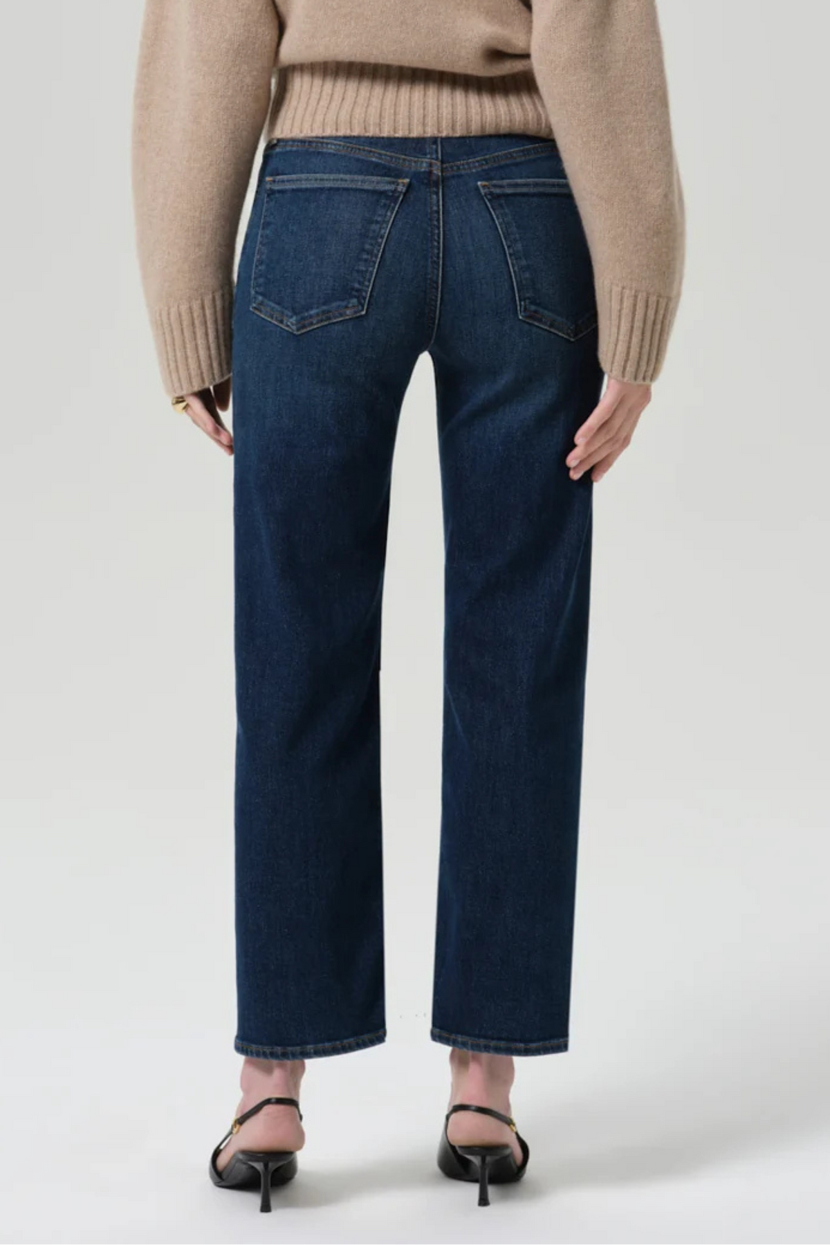 Citizens of Humanity Palma Straight in Moonlight, Clean Hem
