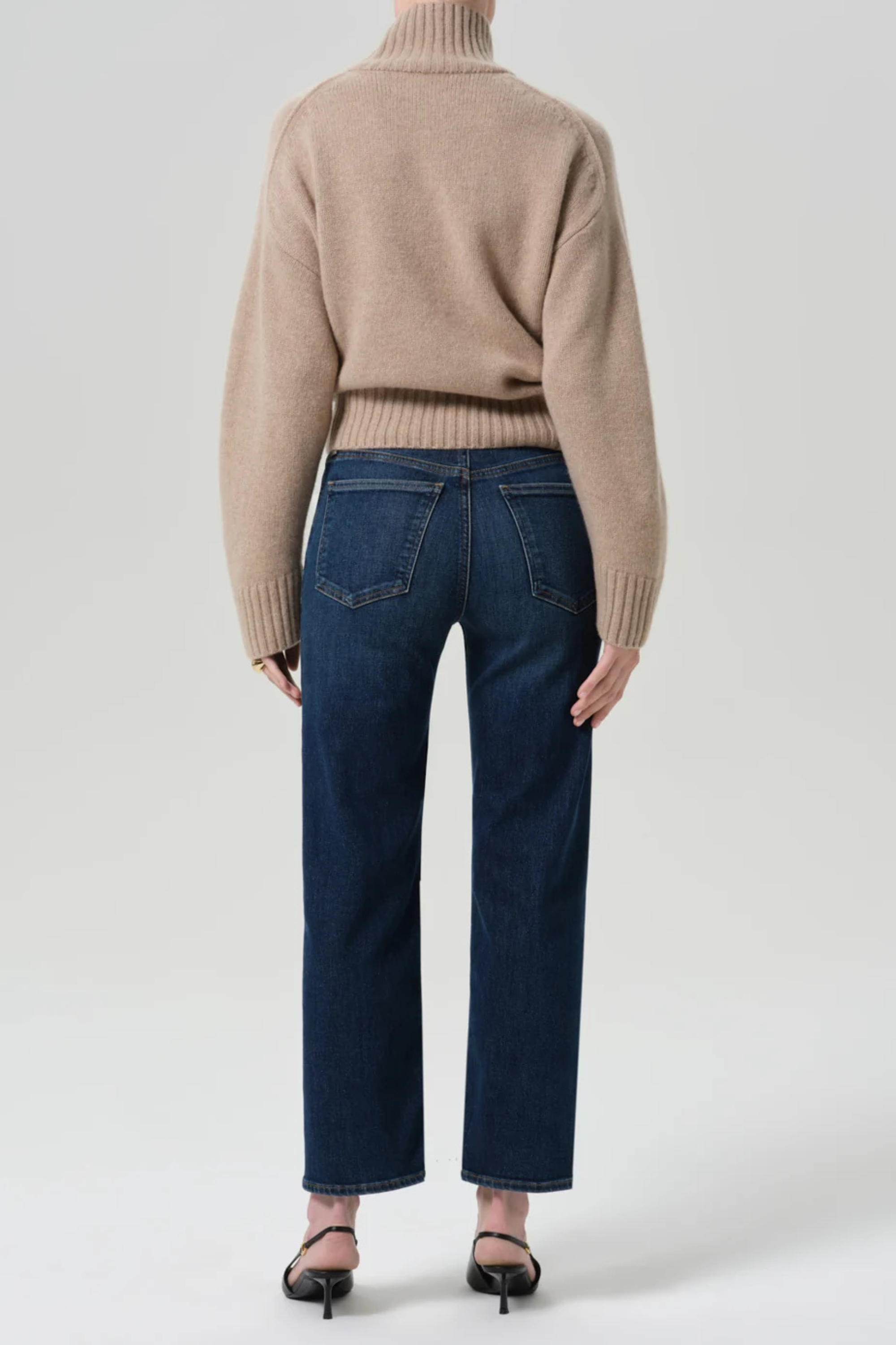 Citizens of Humanity Palma Straight in Moonlight, Clean Hem