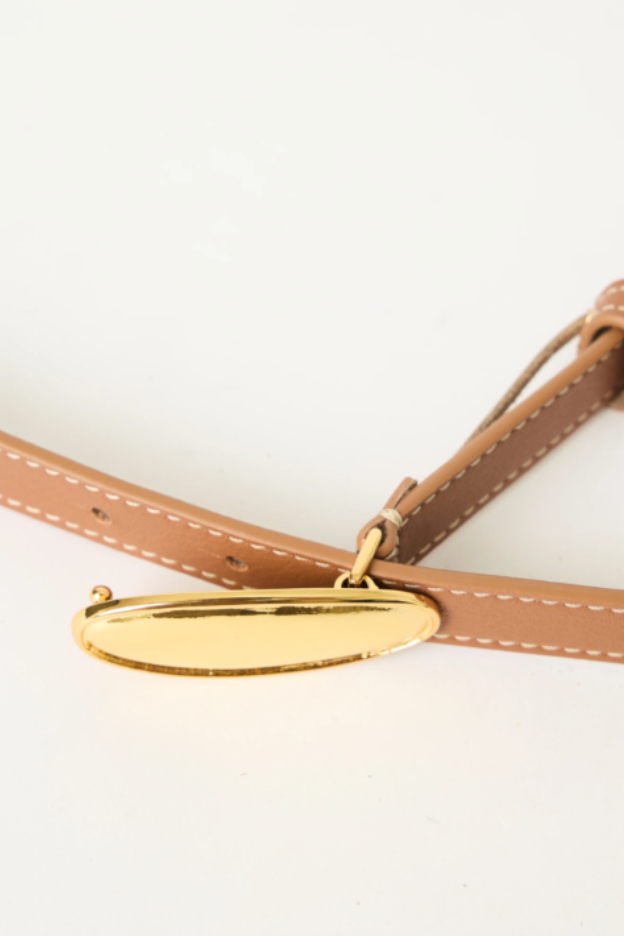 B-Low the Belt Oscar in Cuoio/Gold