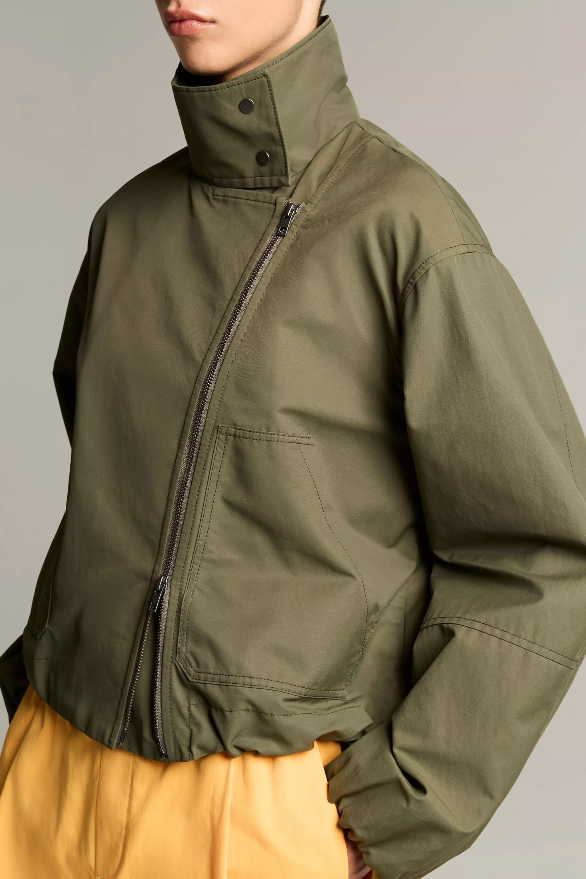 Vince Sculptured Parachute Jacket