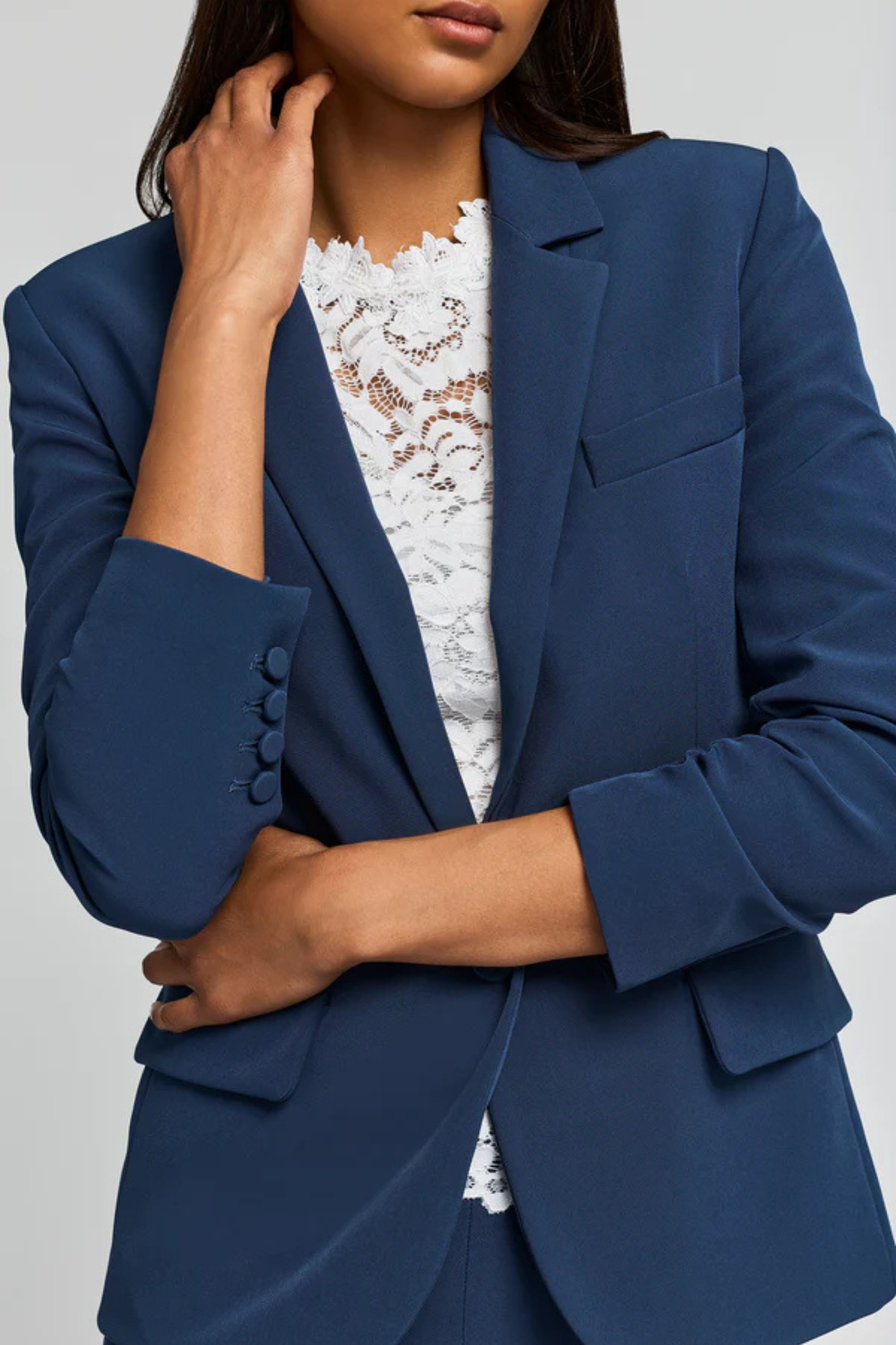 Generation Love Meadow Crepe Blazer