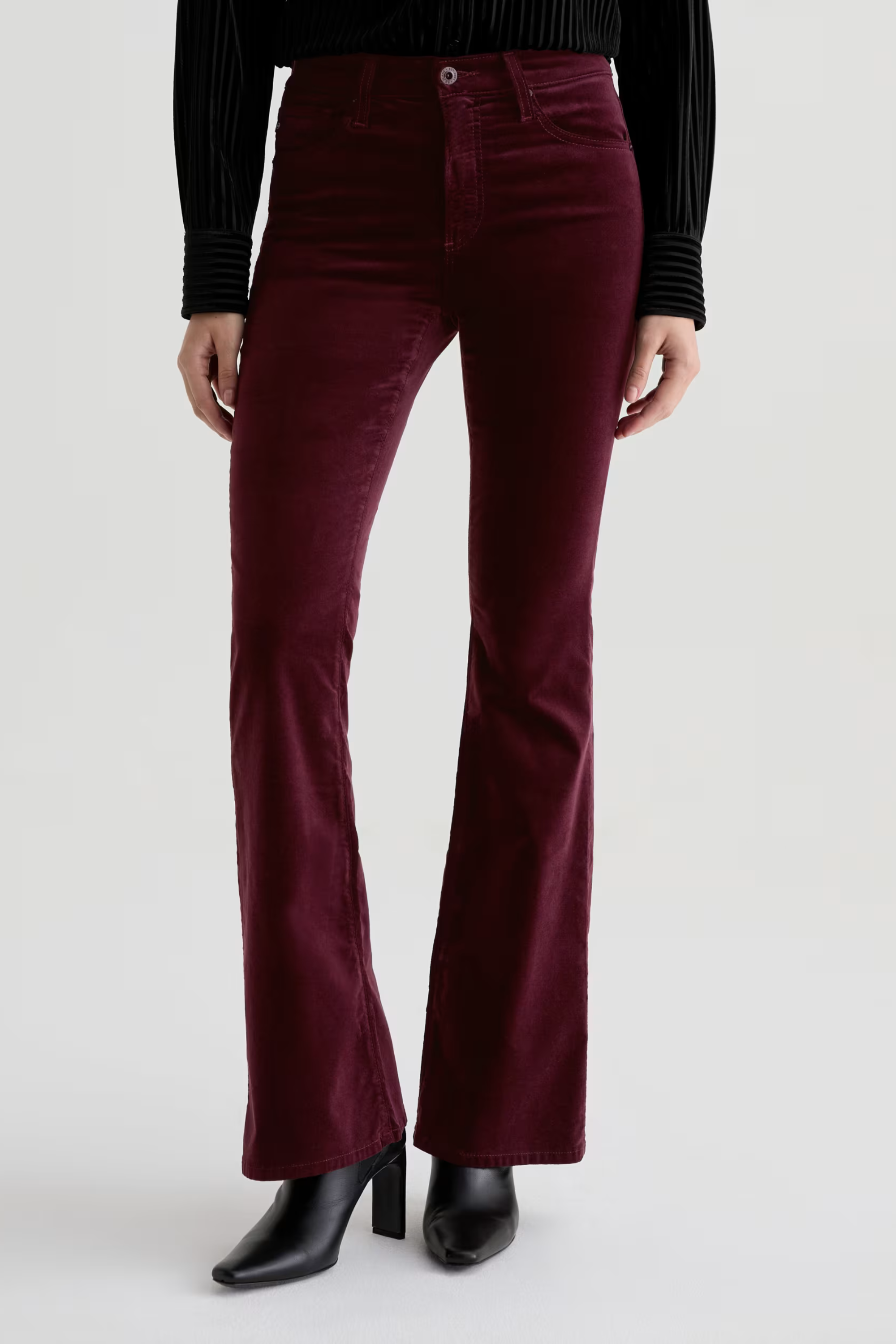 AG Farrah Boot Winery Velvet