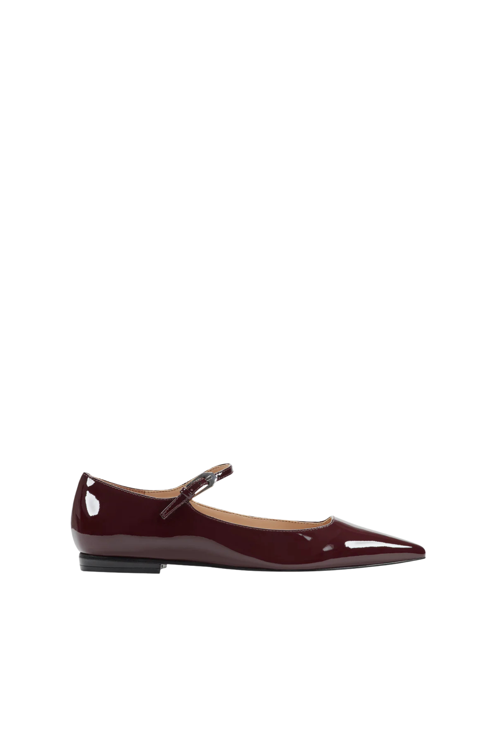Marc Fisher Trella Pointed Toe MaryJane Dark Red