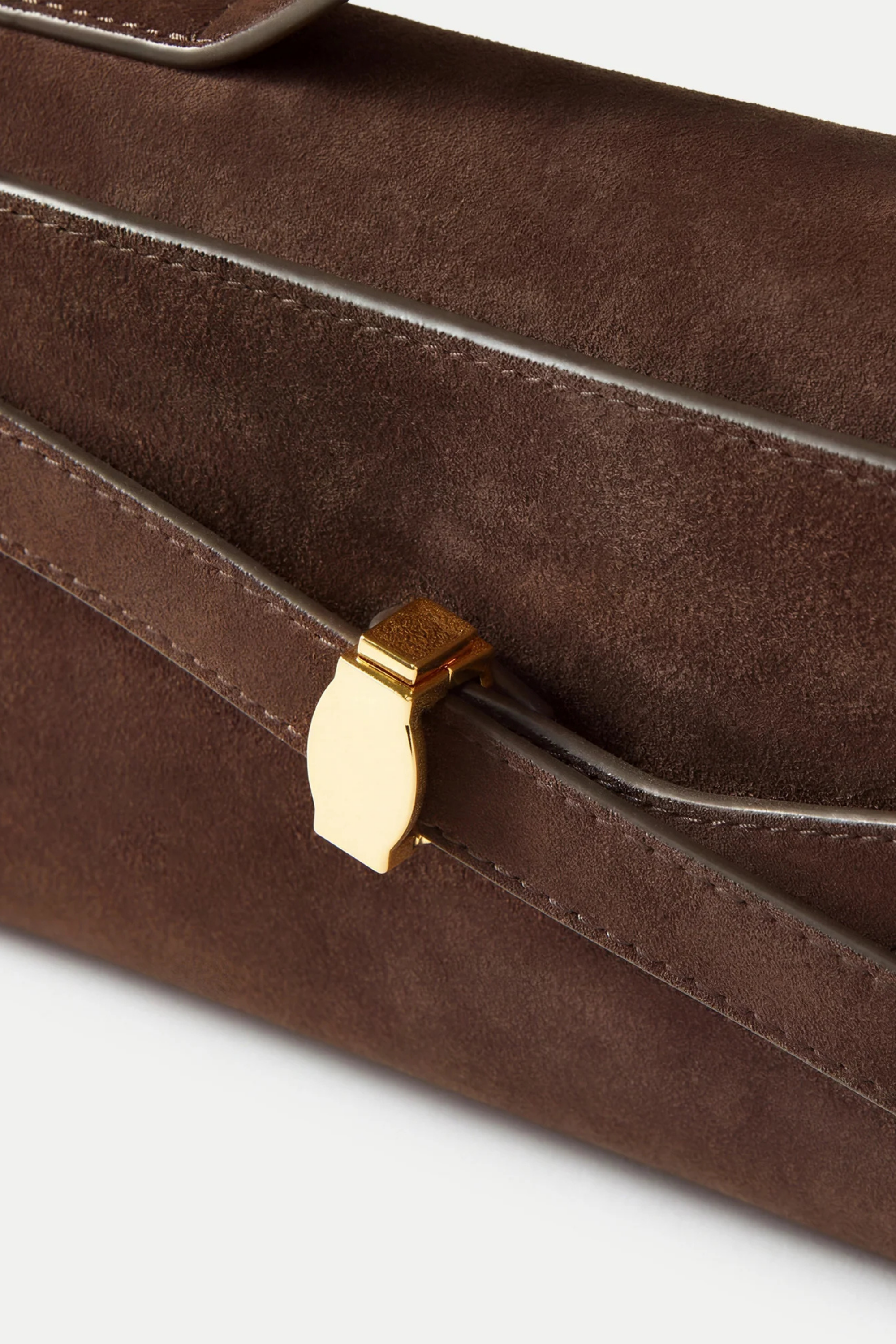 Veronica Beard Suede Dash Clutch