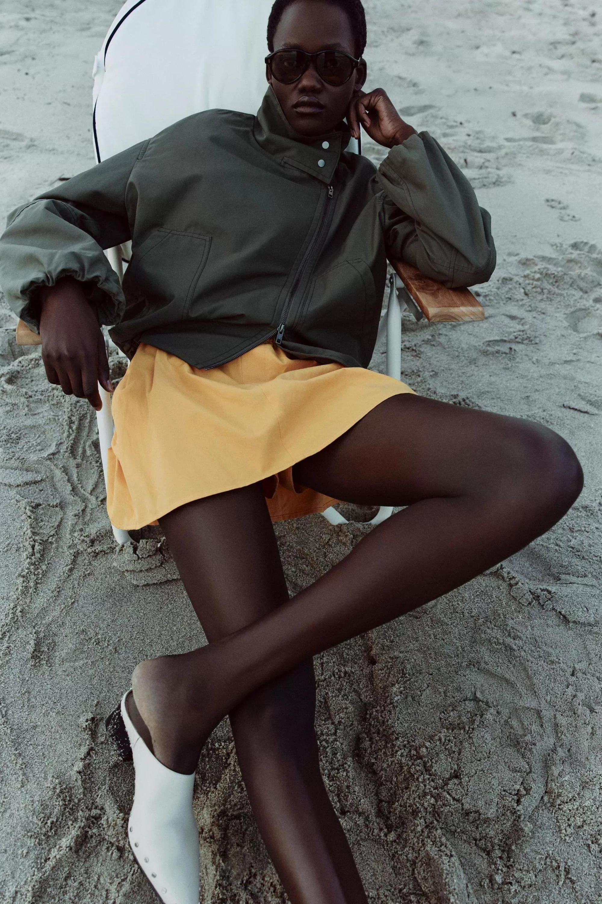 Vince Sculptured Parachute Jacket