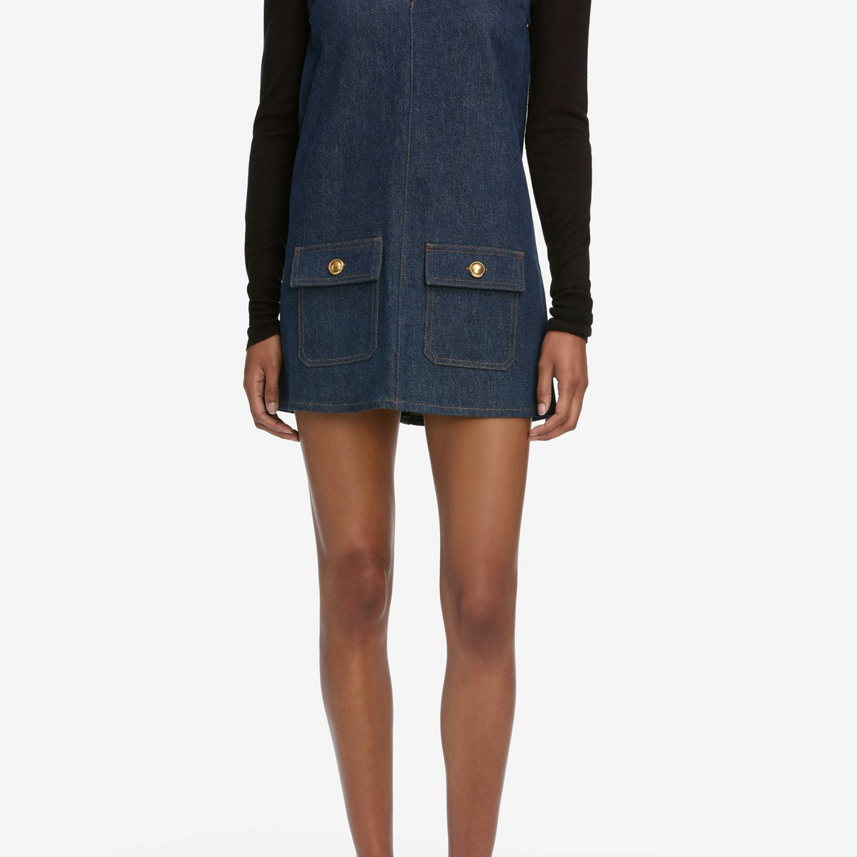 FRAME Pinafore Dress