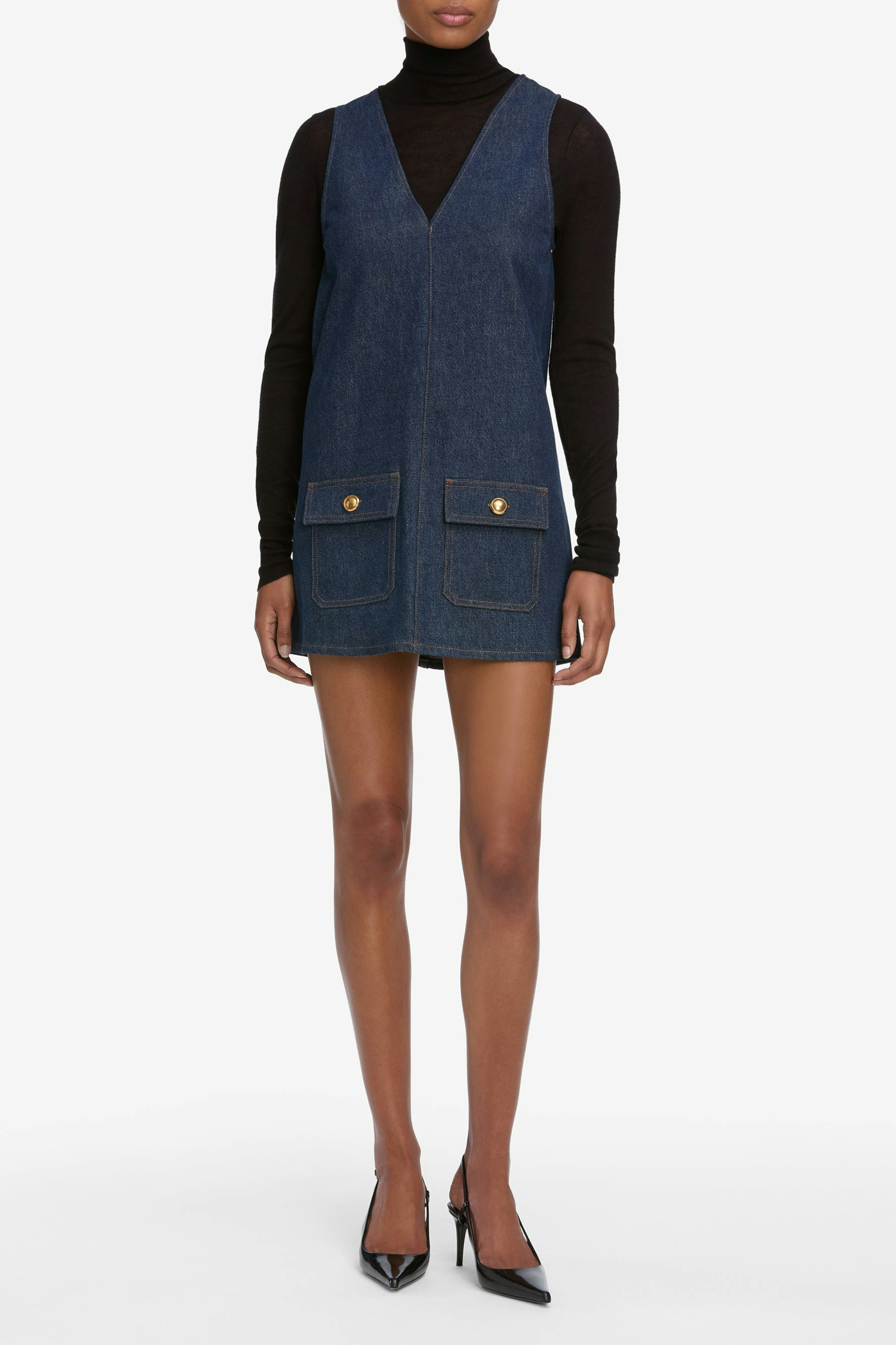 FRAME Pinafore Dress
