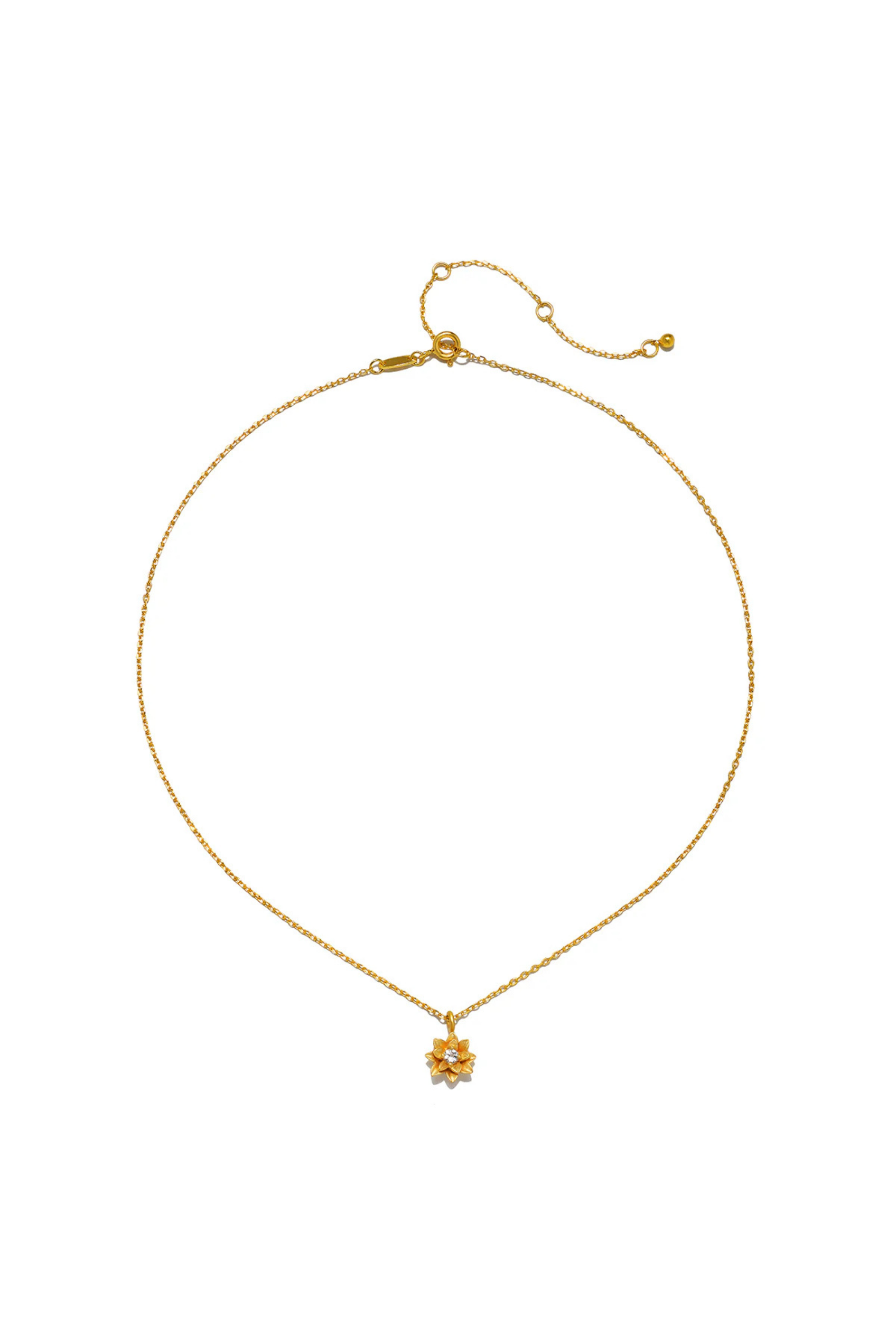 Satya 16" Lotus Necklace