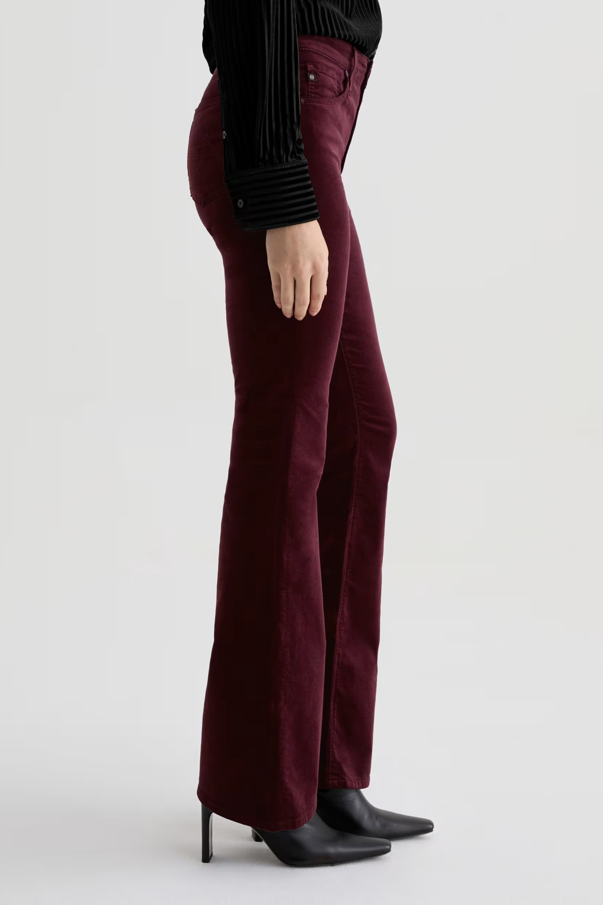AG Farrah Boot Winery Velvet