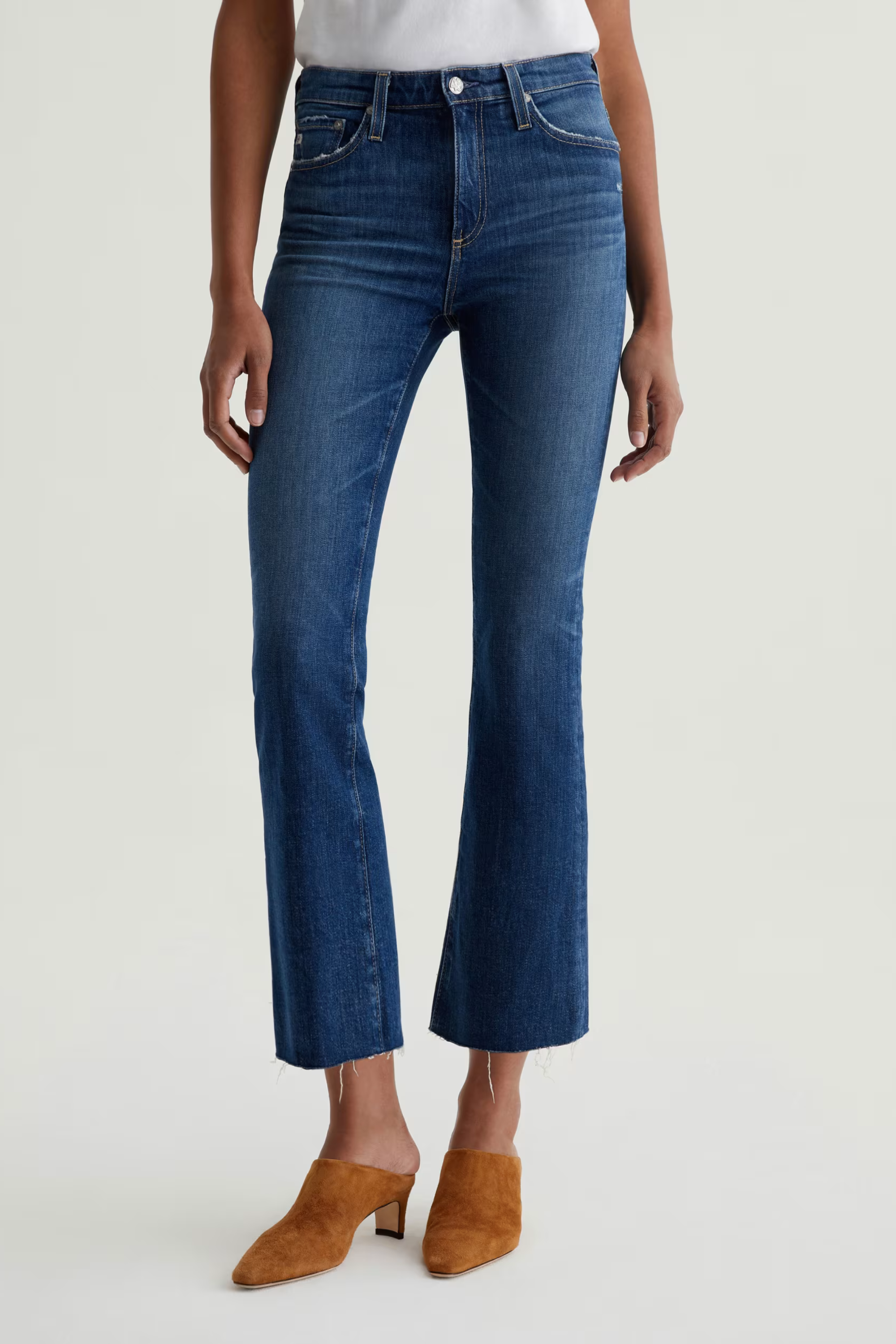 soor ploom♡Pippi Jean, Dark Denim Soor Ploom - Retro Organic Cotton Jeans - Denim | Smallable