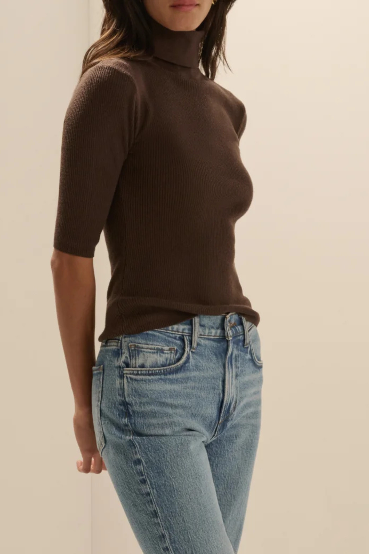 Favorite Daughter The Amelia Top in Coffee