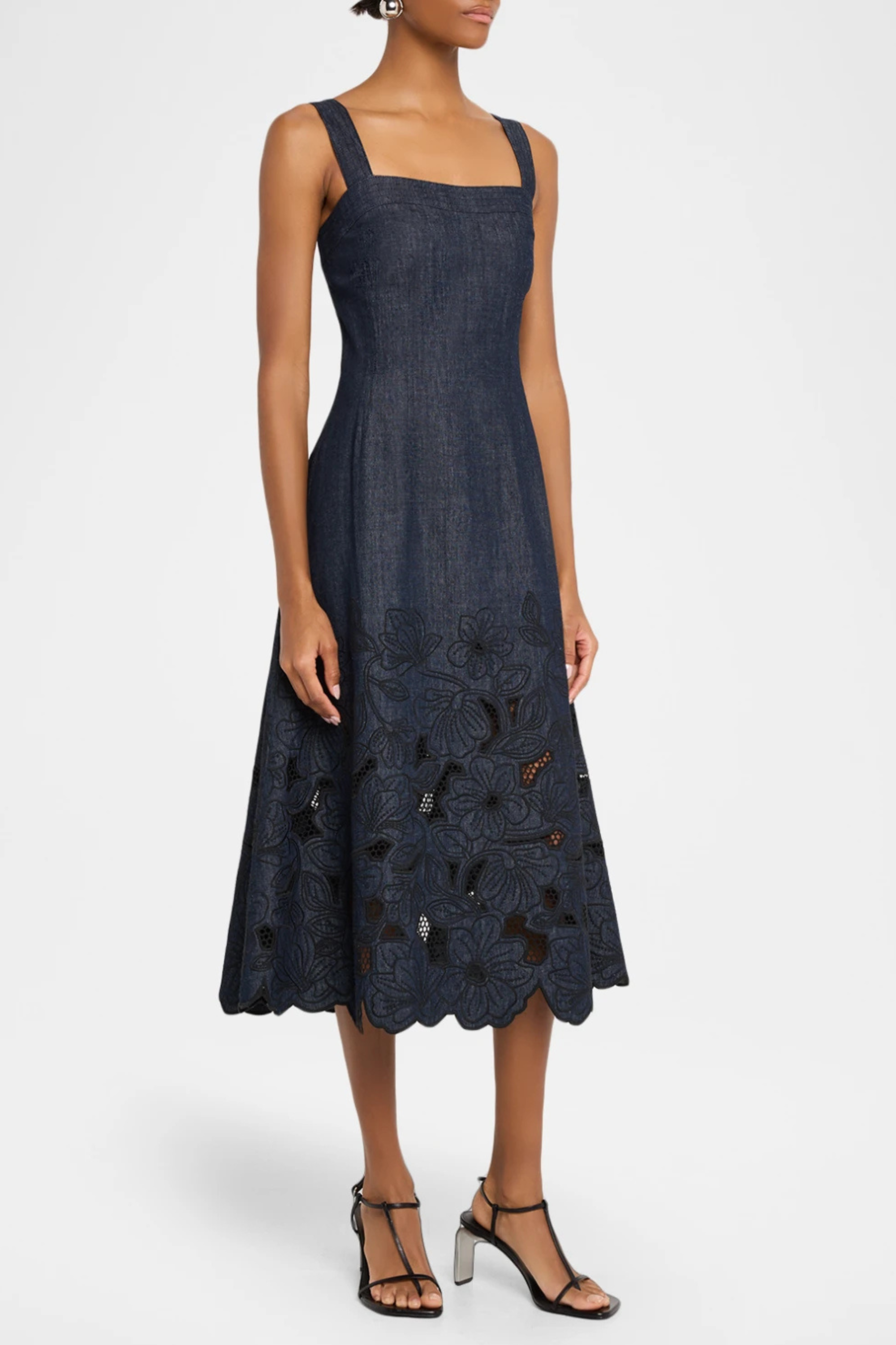 Veronica Beard Rosaura Eyelet Dress