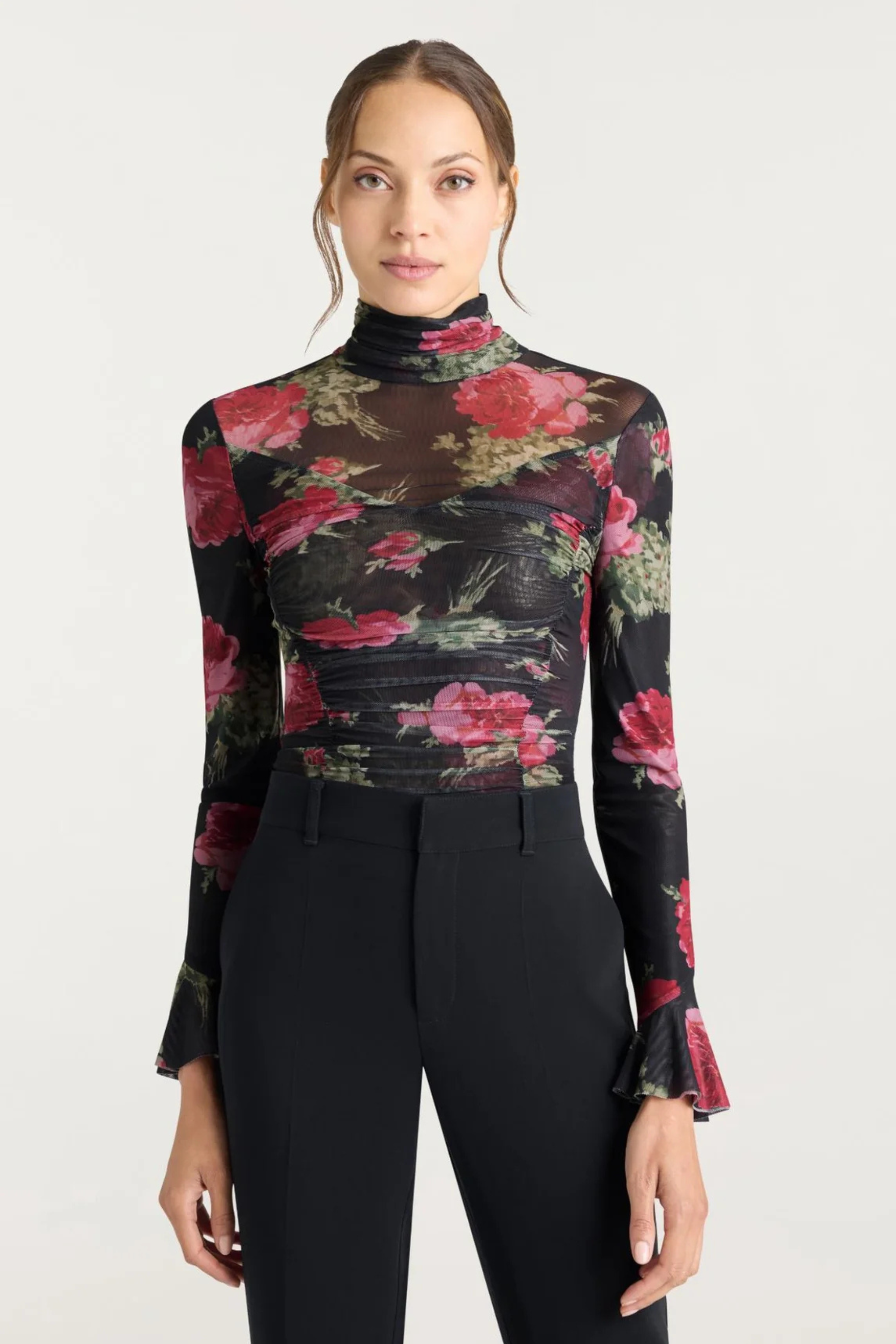 Cinq a Sept Baroque Roses Lucy Top