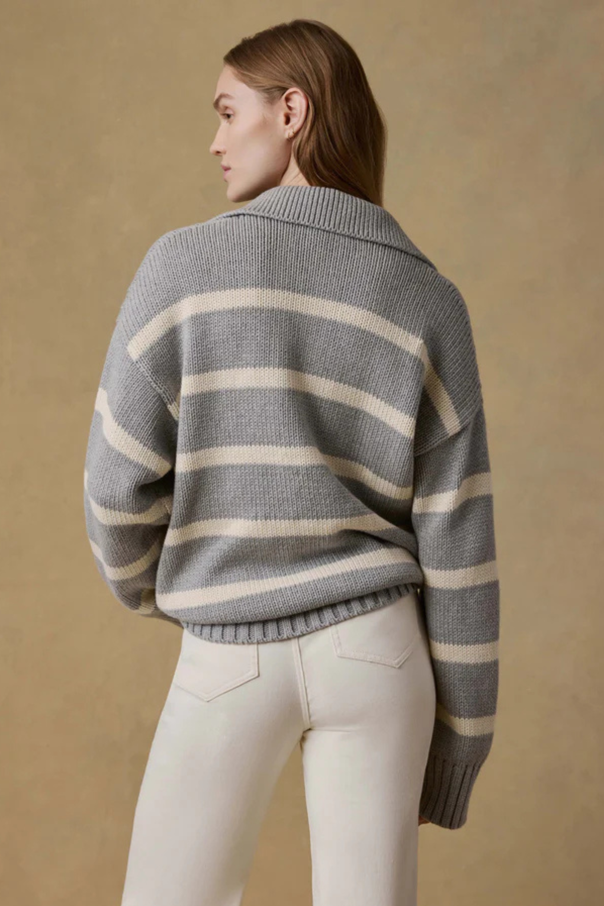 Faherty Sunwashed Cotton Polo Sweater