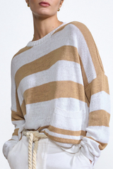 Brochu Walker Xila Stripe Crew